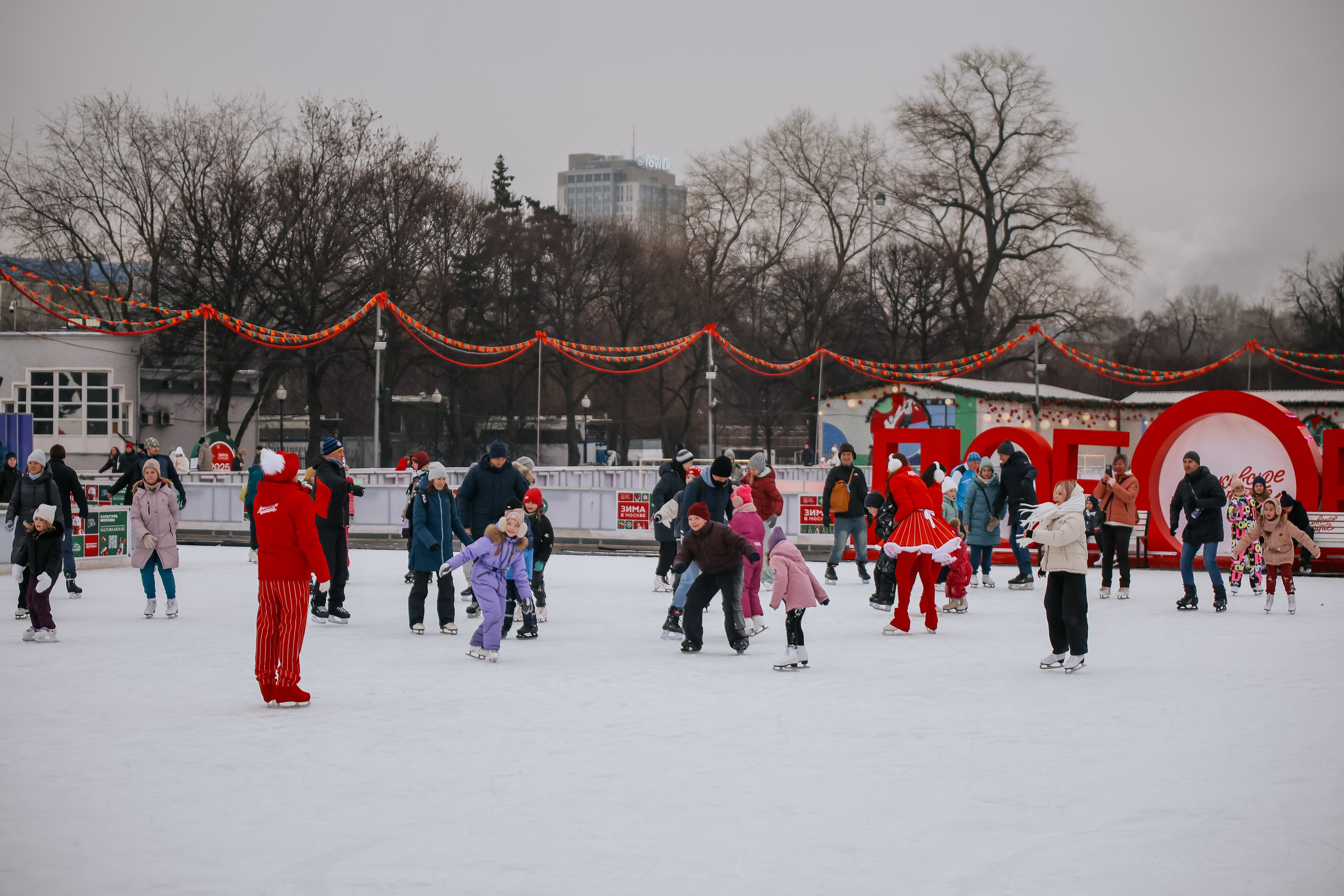 Ледовое шоу Парк Культуры проект Московское Чаепитие. Фотограф и видеограф Анна Домашенко