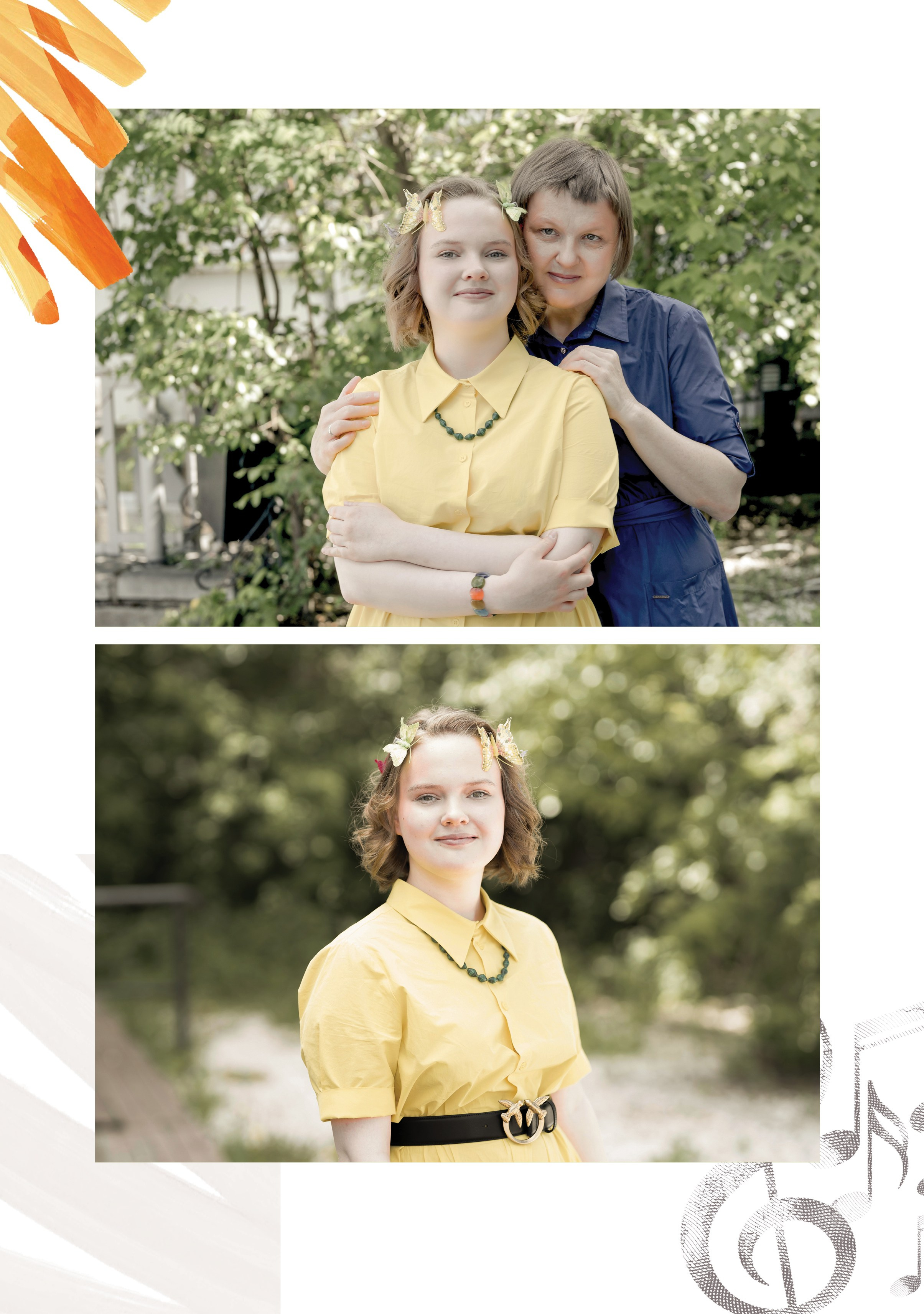 Александра, фортепиано (большой, индивидуальный альбом). Фабрика выпускных альбомов