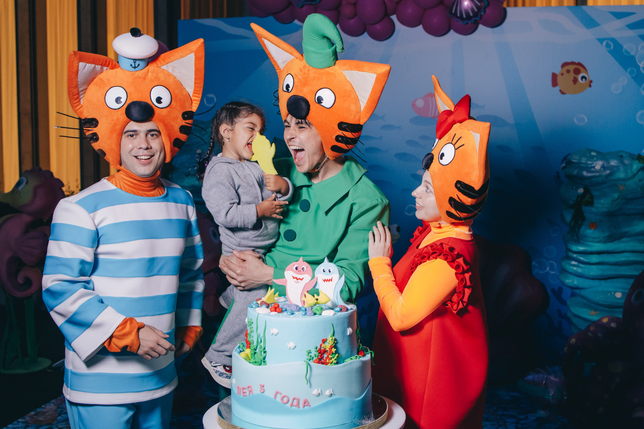 День рождения Леи. 3 годика. Агенство фотографов под любой запрос. Москва