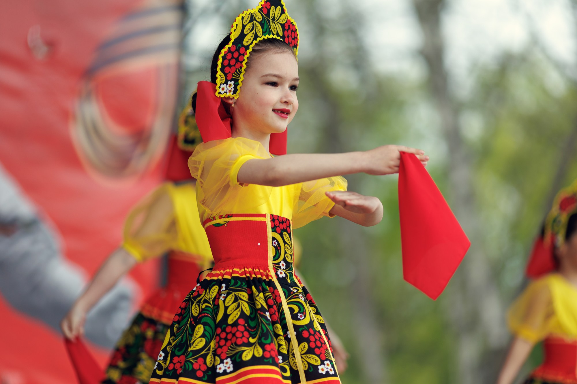 Празднование 80-летия победы над фашизмом. Славянка. Приморский край. Андрей Кровлин — фотограф в Славянке