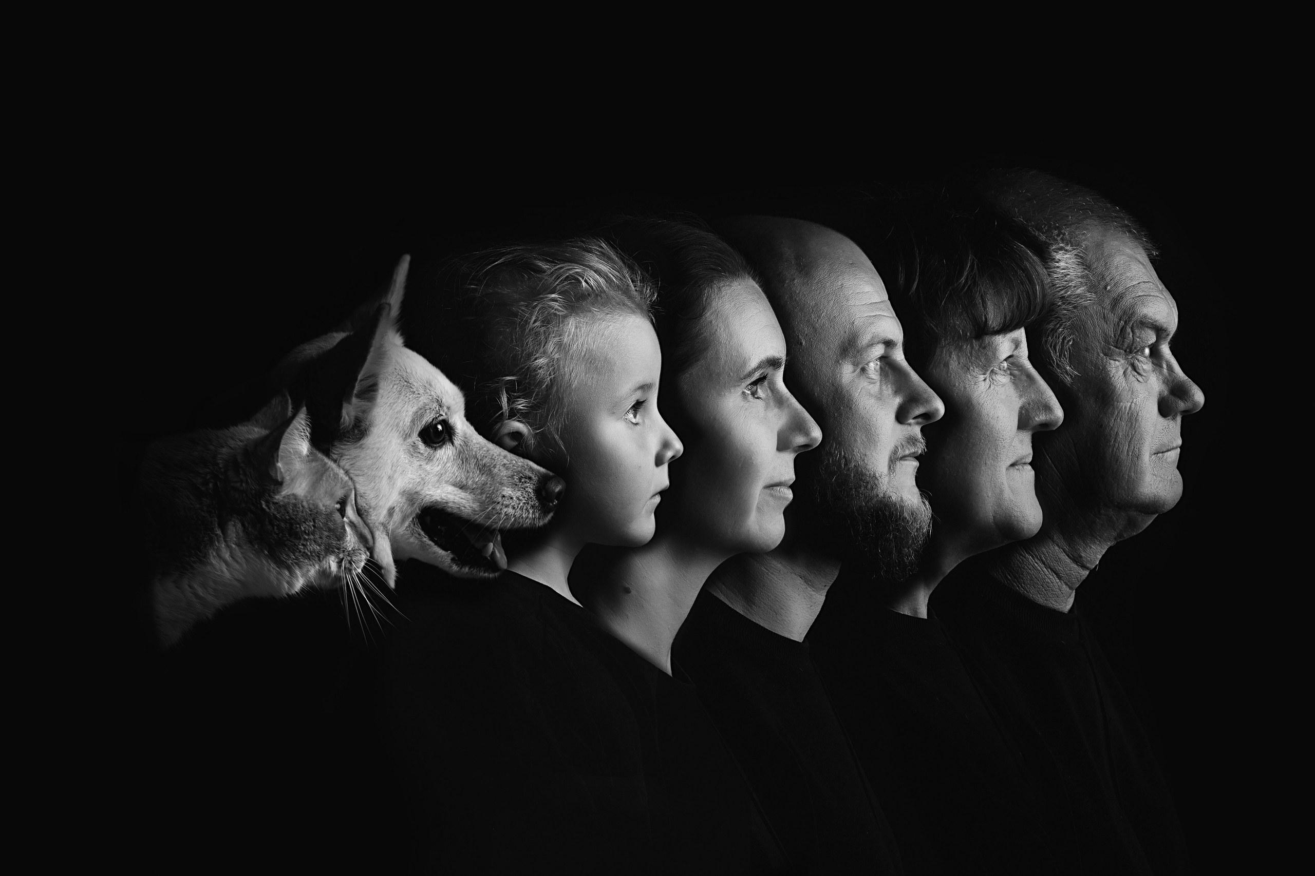 Профили. Семейный фотограф Тюмень, фотограф на роды Салмина Мария