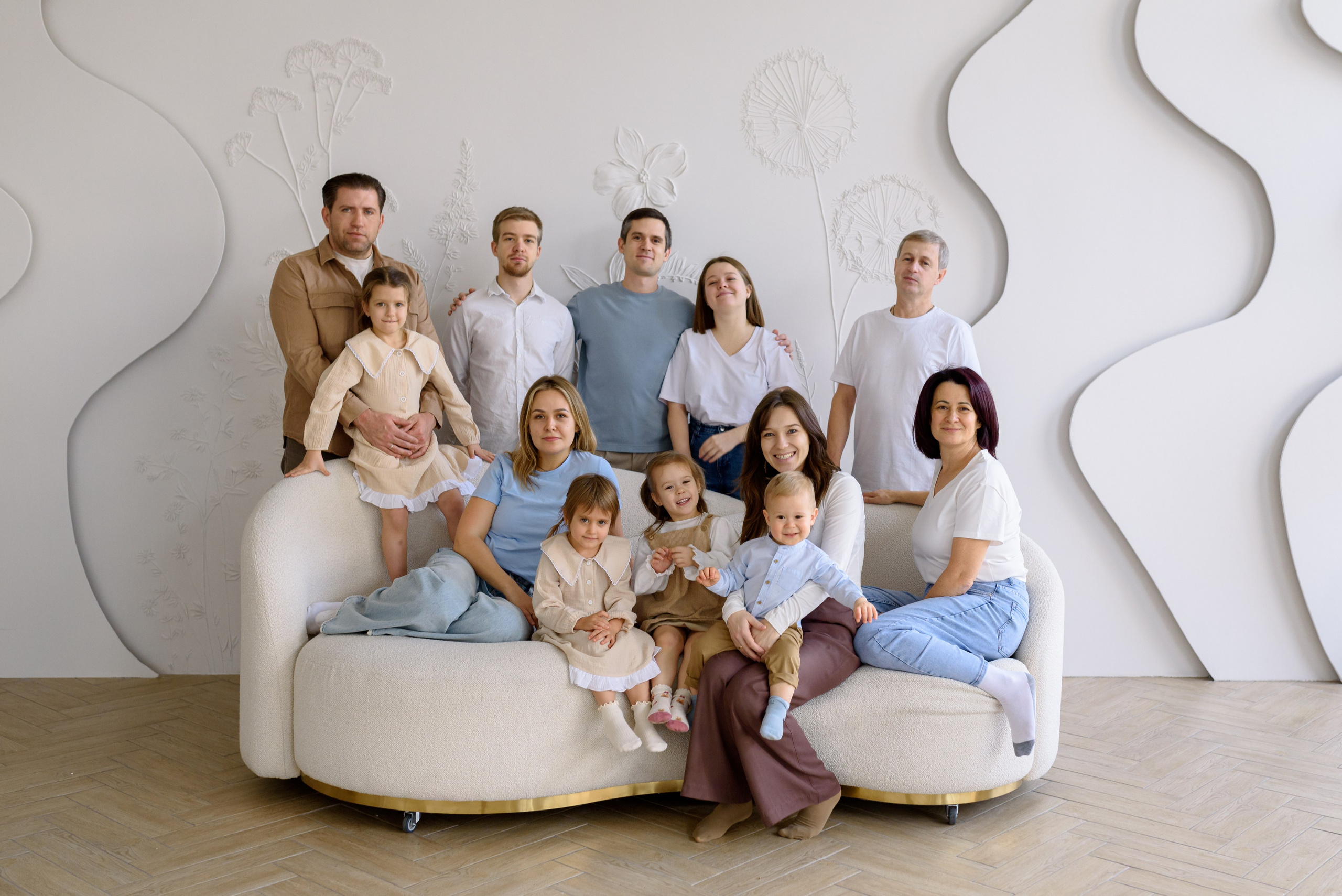 Большая семейная съемка. Ульяна Сёмина, фотограф, Москва