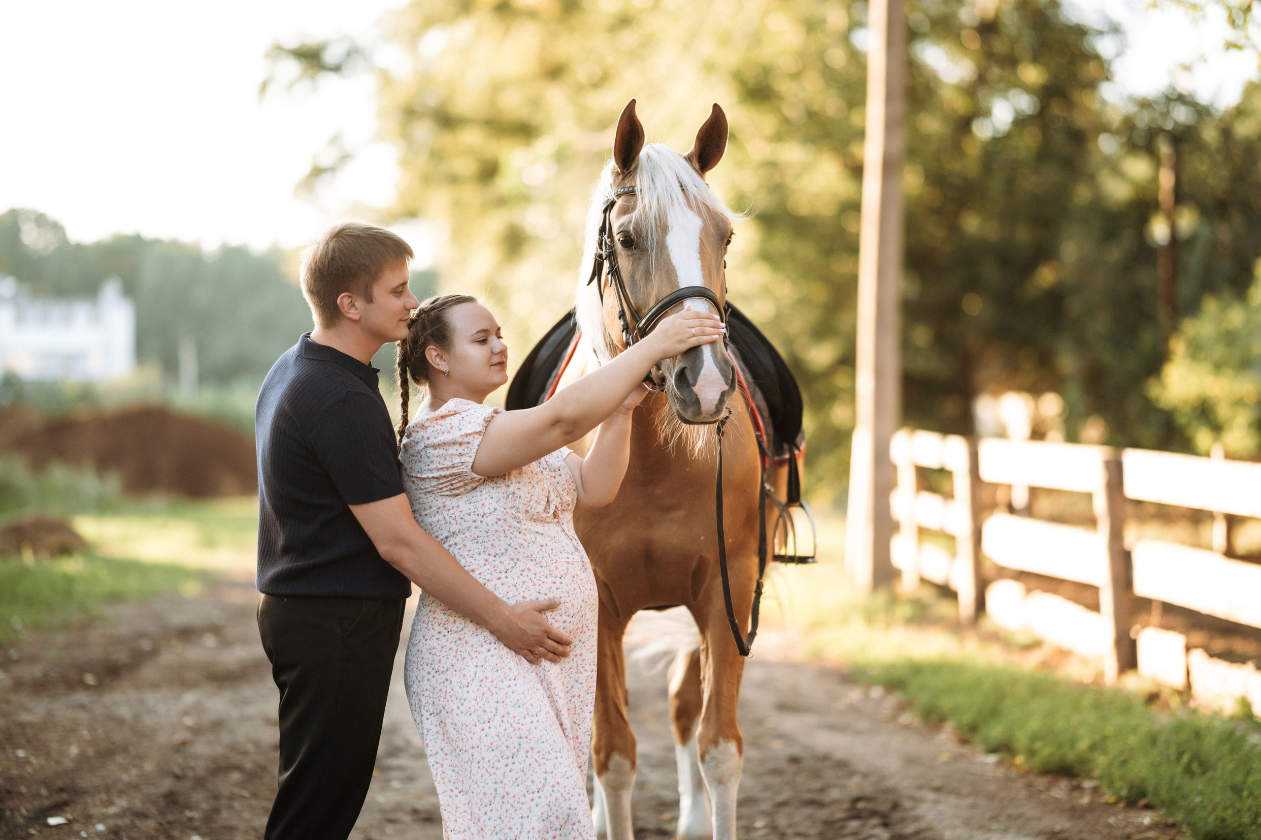 Фотосесиия с лошадью. Семейный и свадебный фотограф в Ульяновске Арина Авдеева
