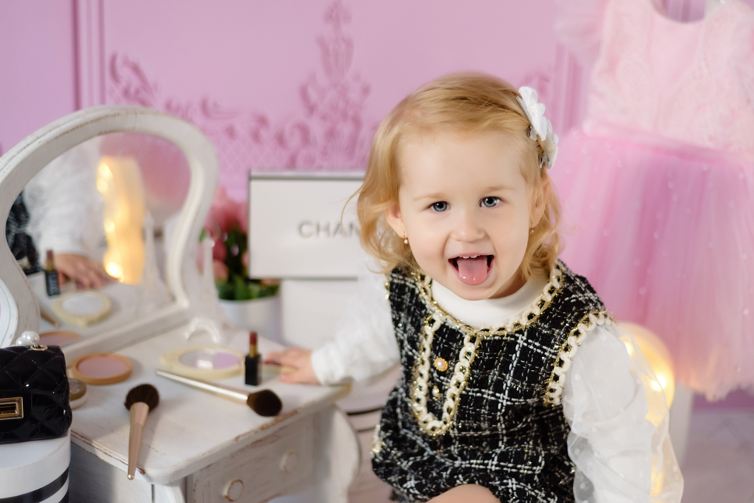 «Шанель» Устинья 2 годика. Детский Фотограф |Фотограф на годик в Брянске Ирина Романова