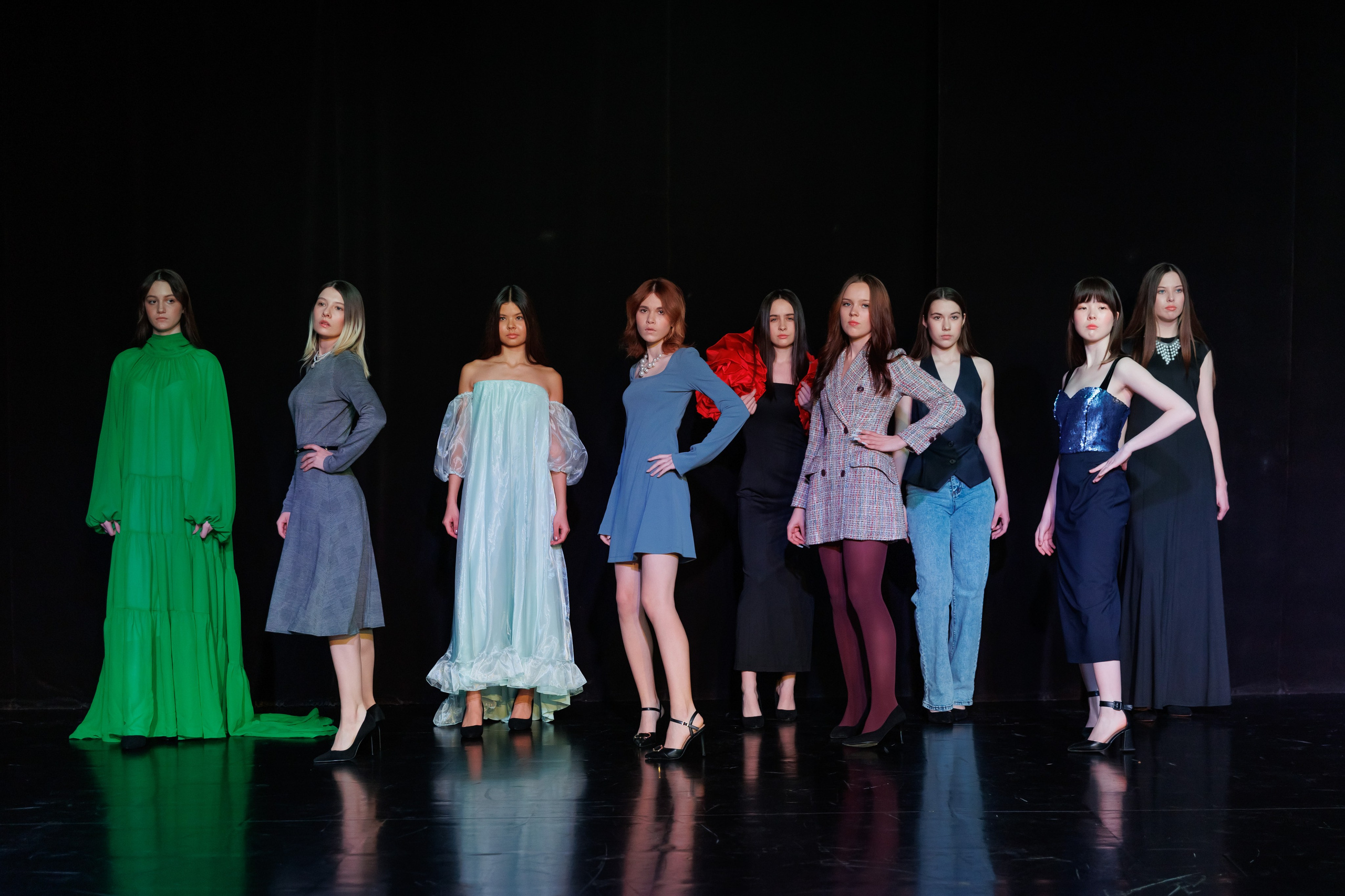 Показ коллекций Новосибирских дизайнеров для Fly Production. Фотограф Новосибирск — Наталья Гресь