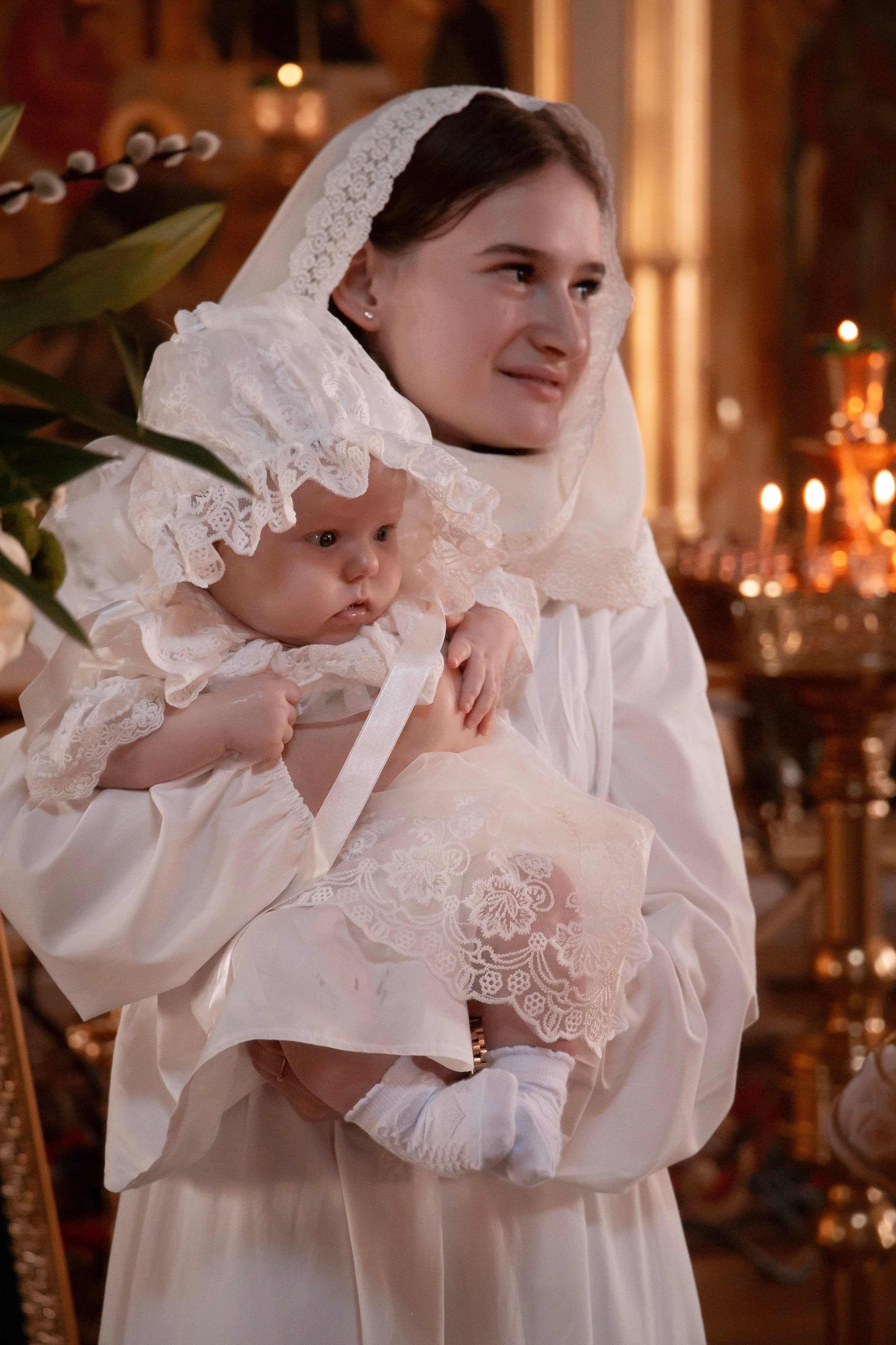 Съёмка крещения