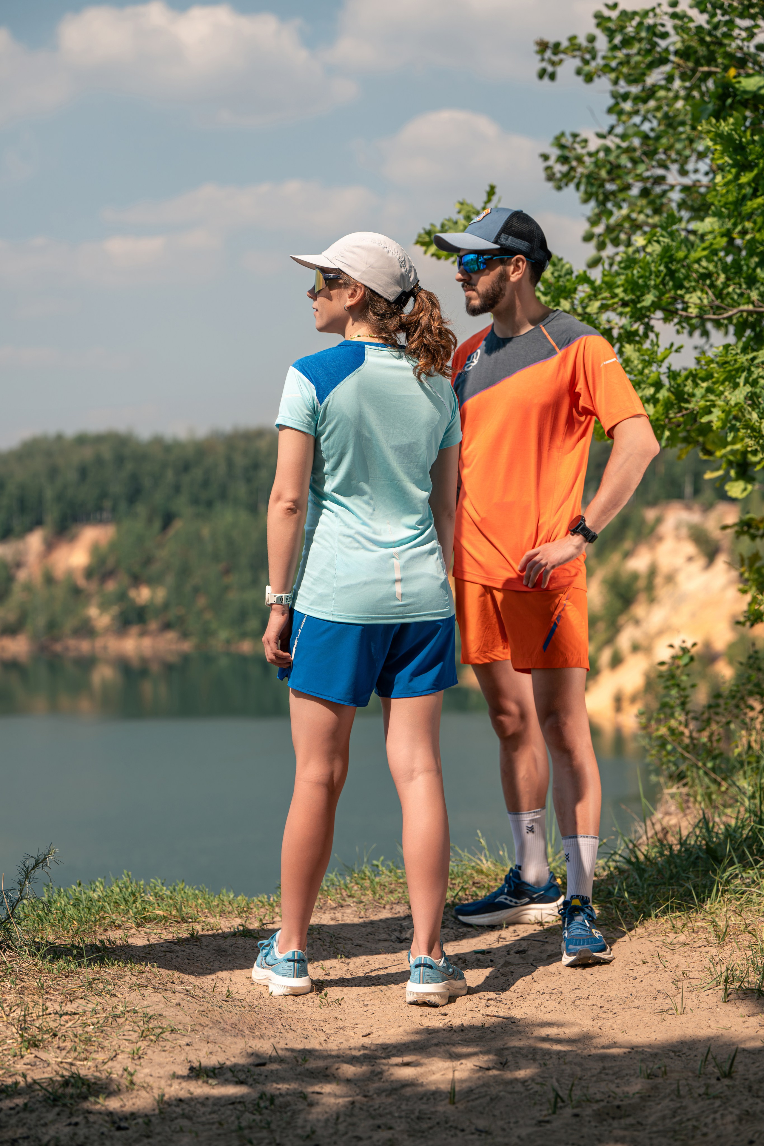 Moda deportiva. Fotógrafos Daria y Dmitry Arsentyevs