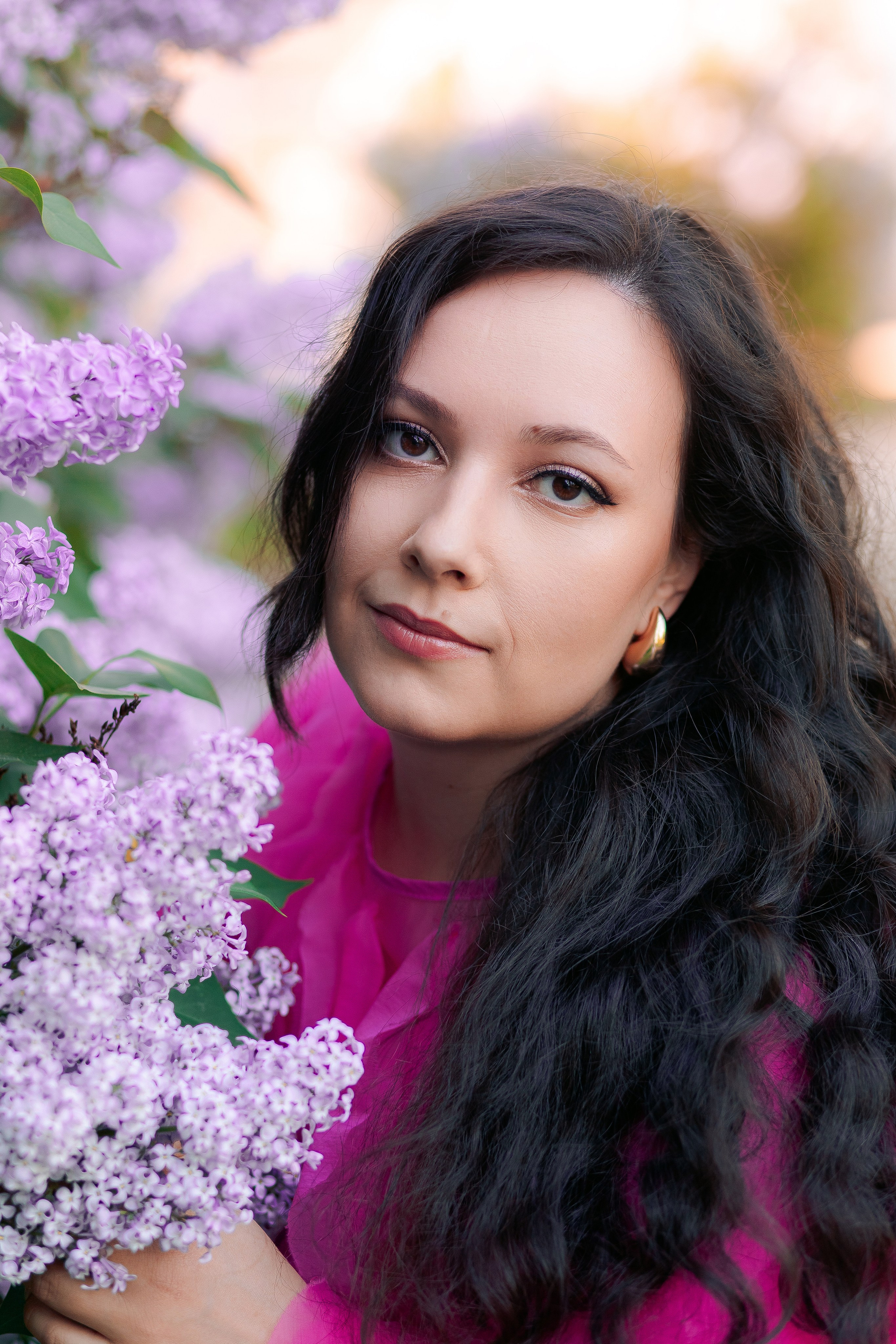 Фотосессия в Польском саду, цветение калины, сирени. Фотограф в Санкт-Петербурге, Анна Скворцова