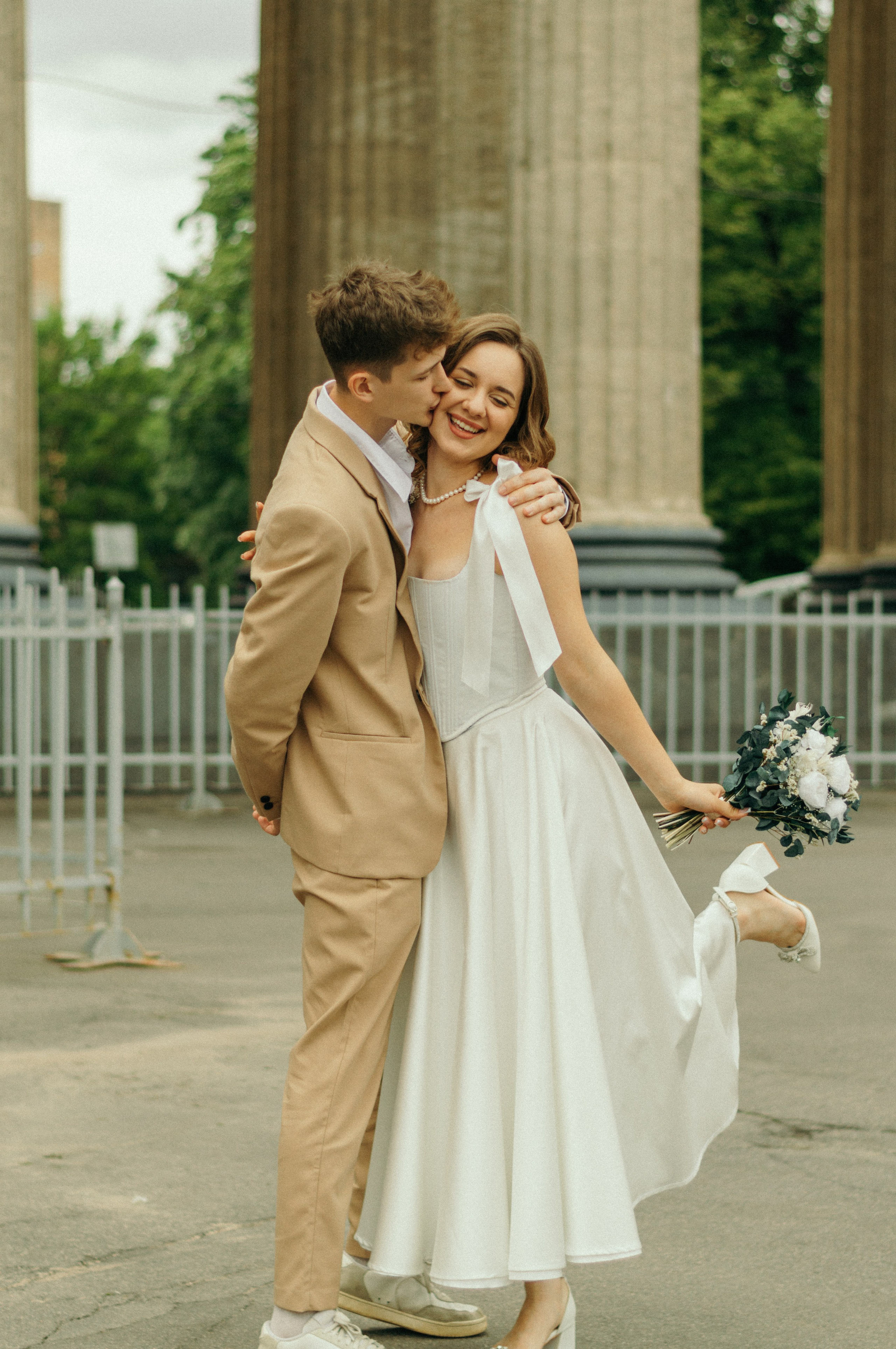 Свадебная фотосессия в Питере. Дарья и Даниил. Портретный и лавстори фотограф в Стерлитамаке Альбина Шарт