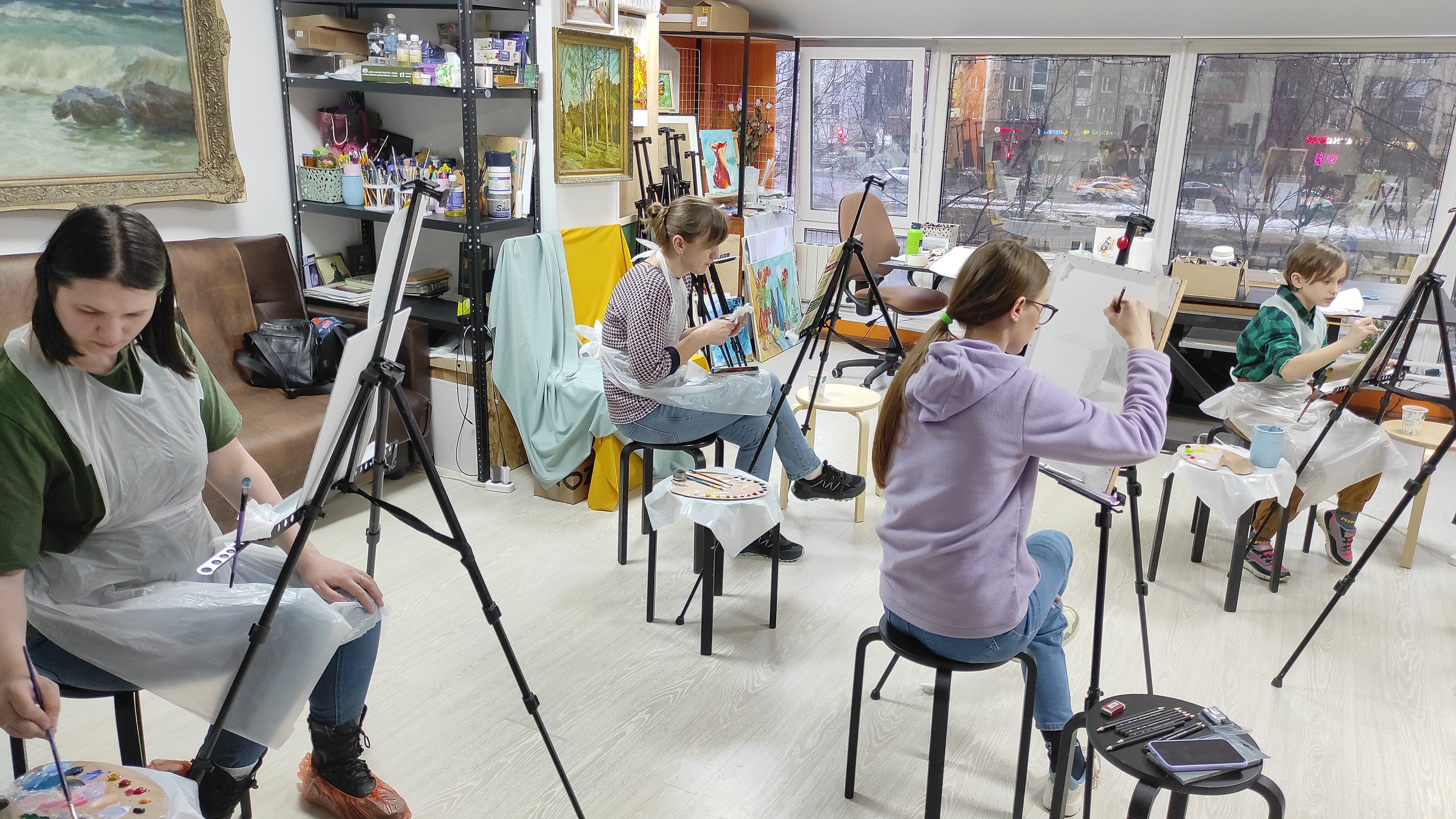 Взрослые. Арт-вечеринки и мастер-классы в Москве для взрослых и детей