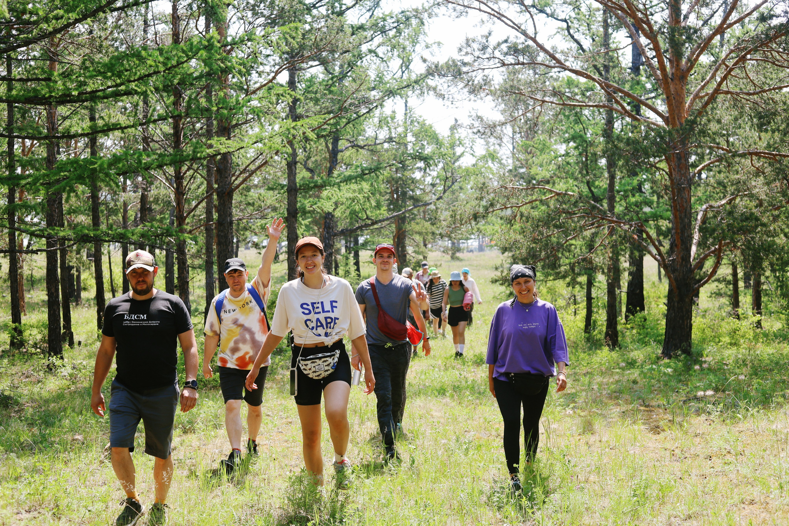 Лето 2024 / палатки. 1642 — первый лагерь для взрослых на Байкале