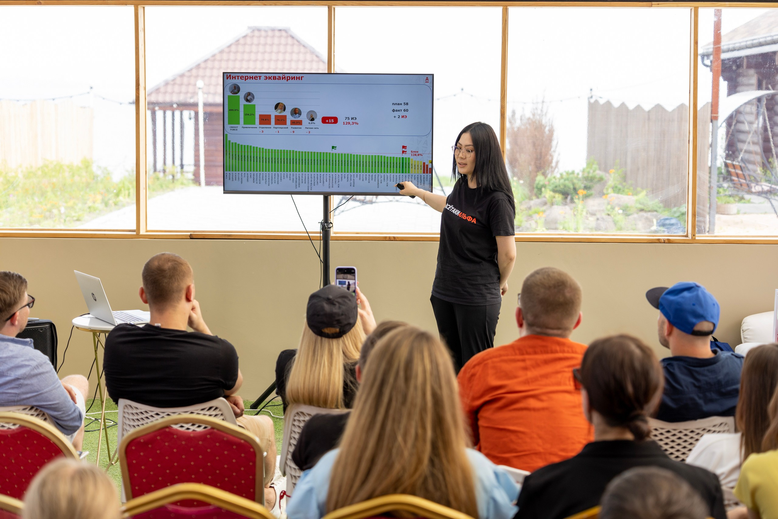 Корпоратив Альфа-Банк. Репортажный и портретный фотограф в Владивостоке