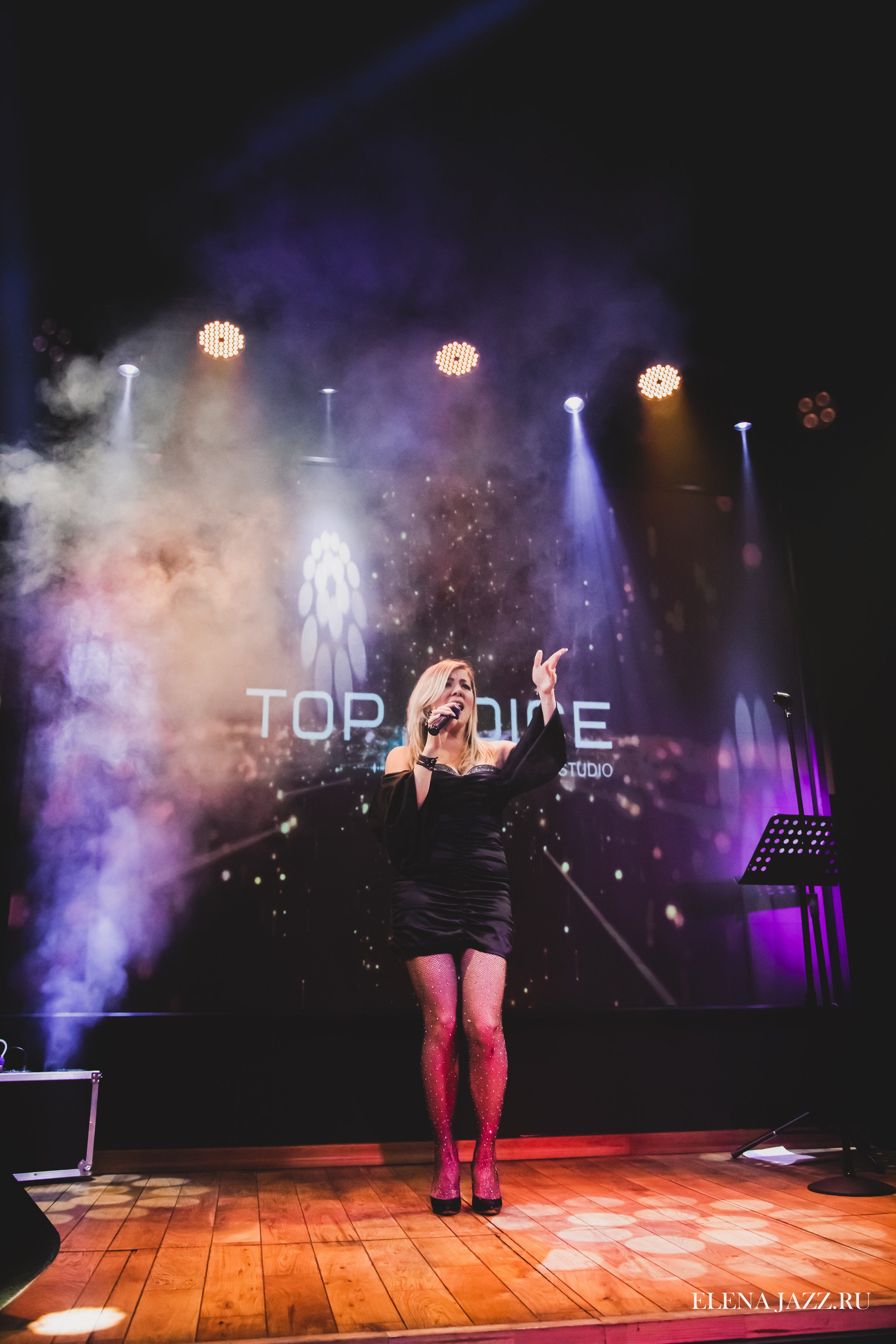 Отчетный концерт студии «TOP VOICE». Репортажный фотограф Елена Джаз в Москва