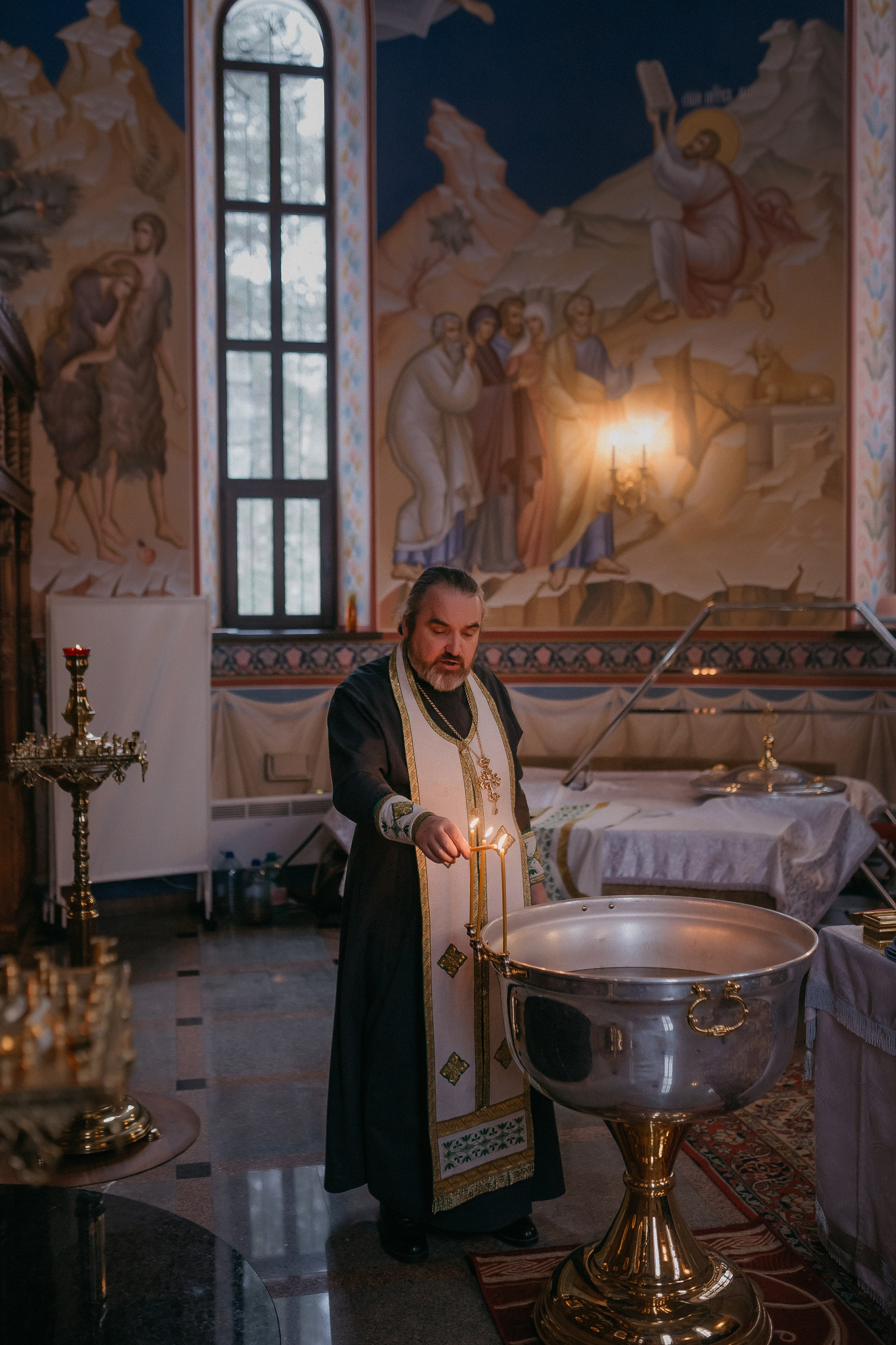 Крещение Владимира. Храм Георгия Победоносца. Семейный фотограф в Сургуте