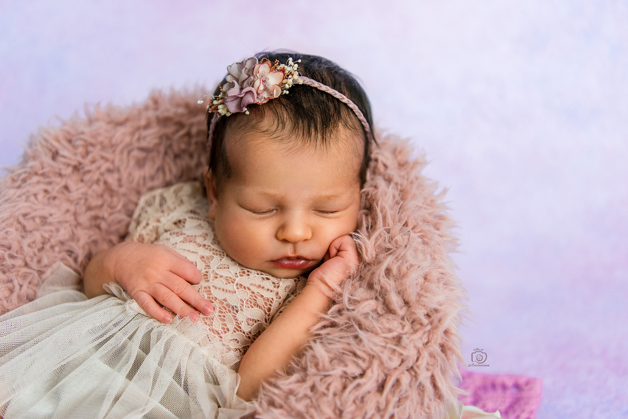 Портфолио новорожденных. Фотограф в Нефтеюганске Мила Аксёнкина