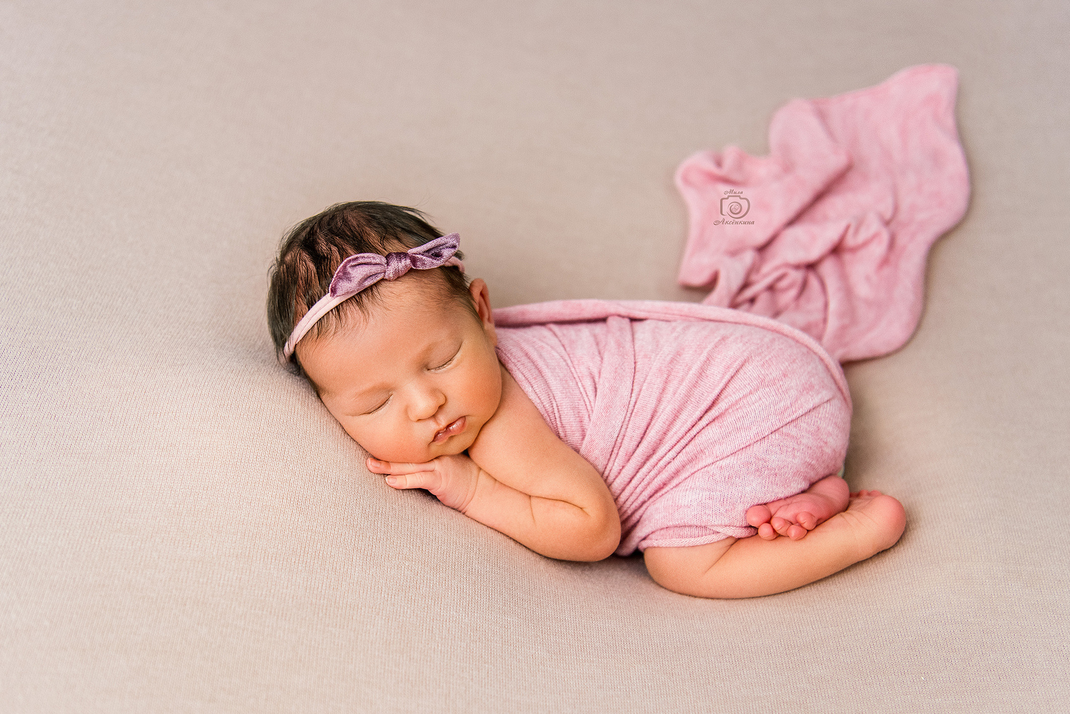 Портфолио новорожденных. Фотограф в Нефтеюганске Мила Аксёнкина