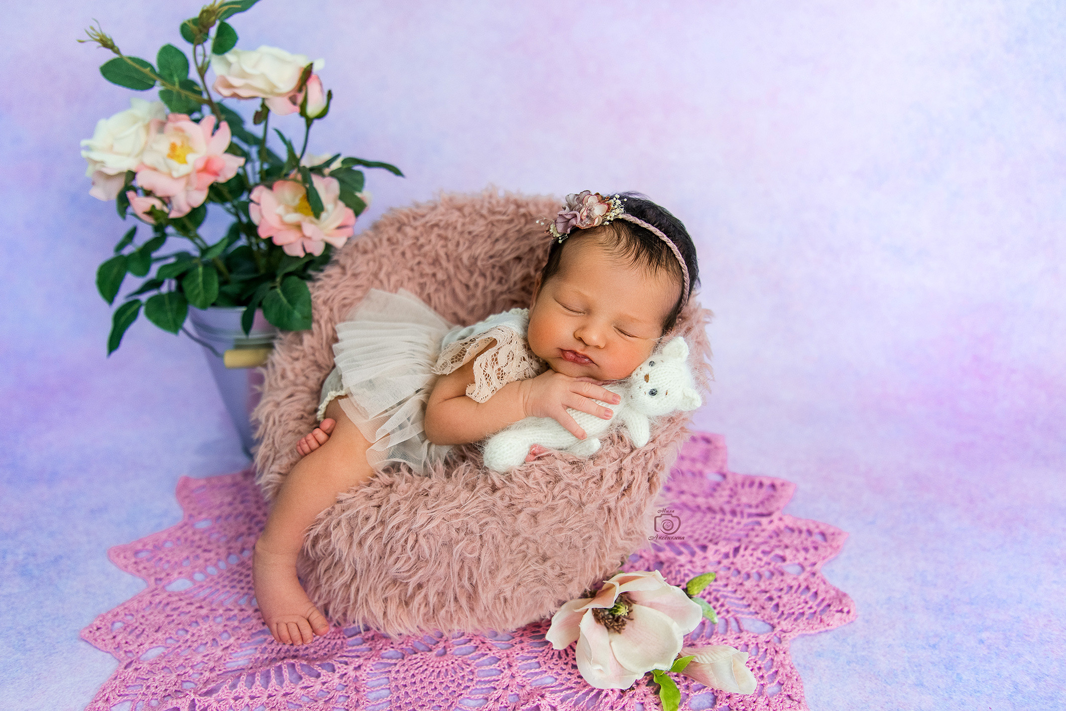 Портфолио новорожденных. Фотограф в Нефтеюганске Мила Аксёнкина
