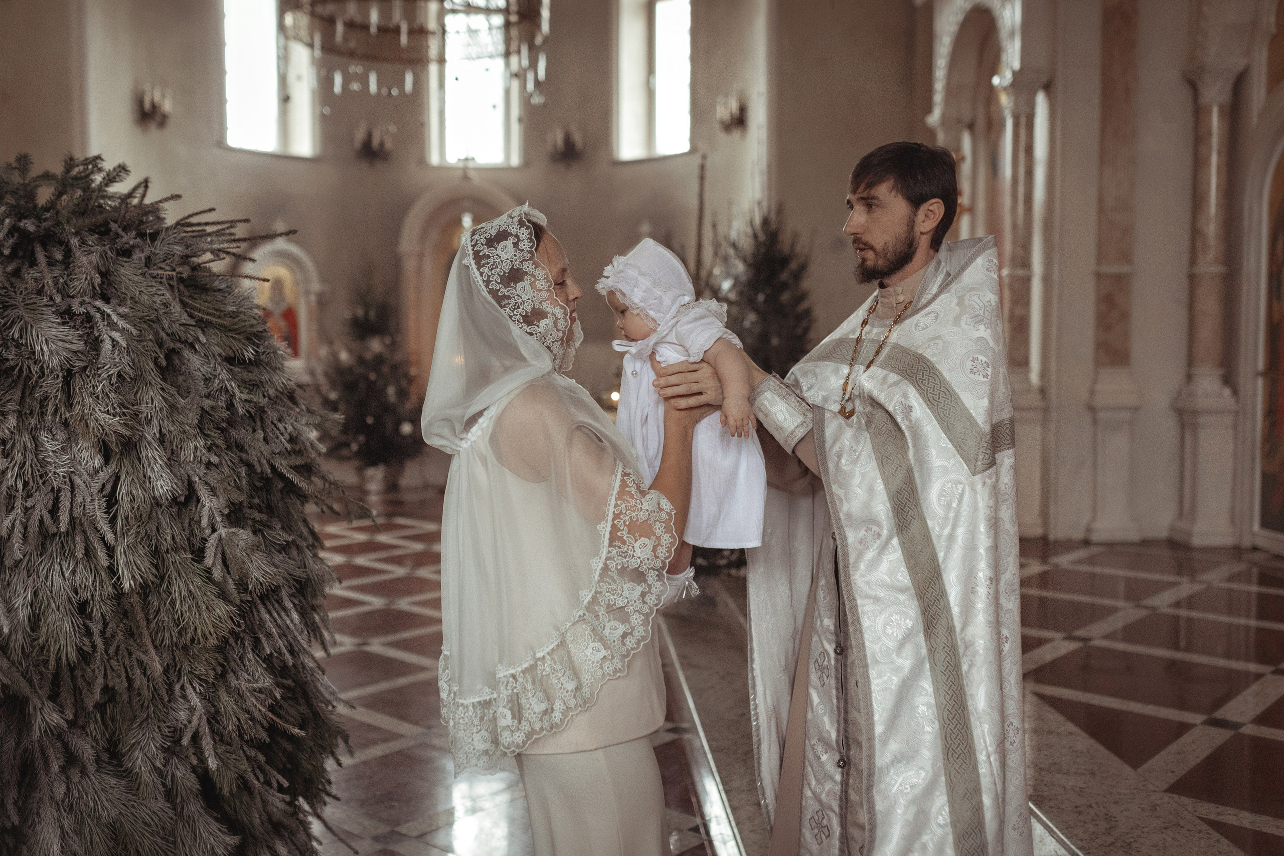 Таинство Крещение Ксении. Храм Александра Невского. Славянск н/К. Фотограф на Крещение и Венчание Краснодарский край — Гранкина Юлия