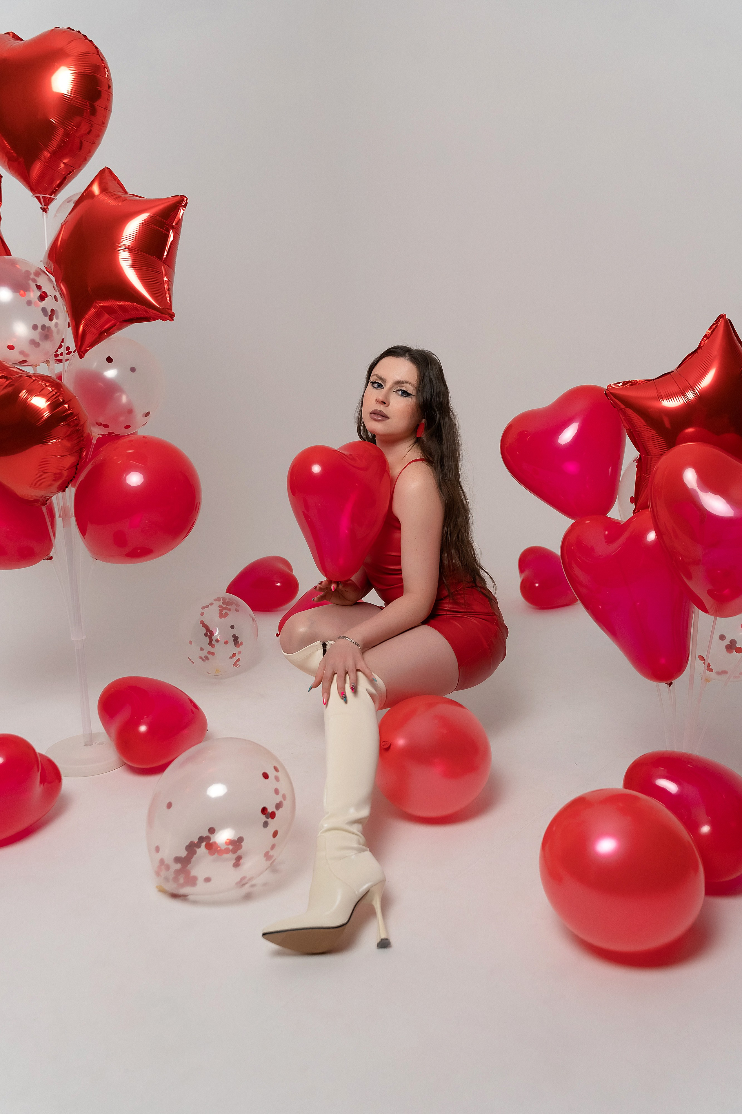 индивидуальная фотосессия женская фотосъемка студийная фотосессия минимализм фотостудия Армавир циклорама