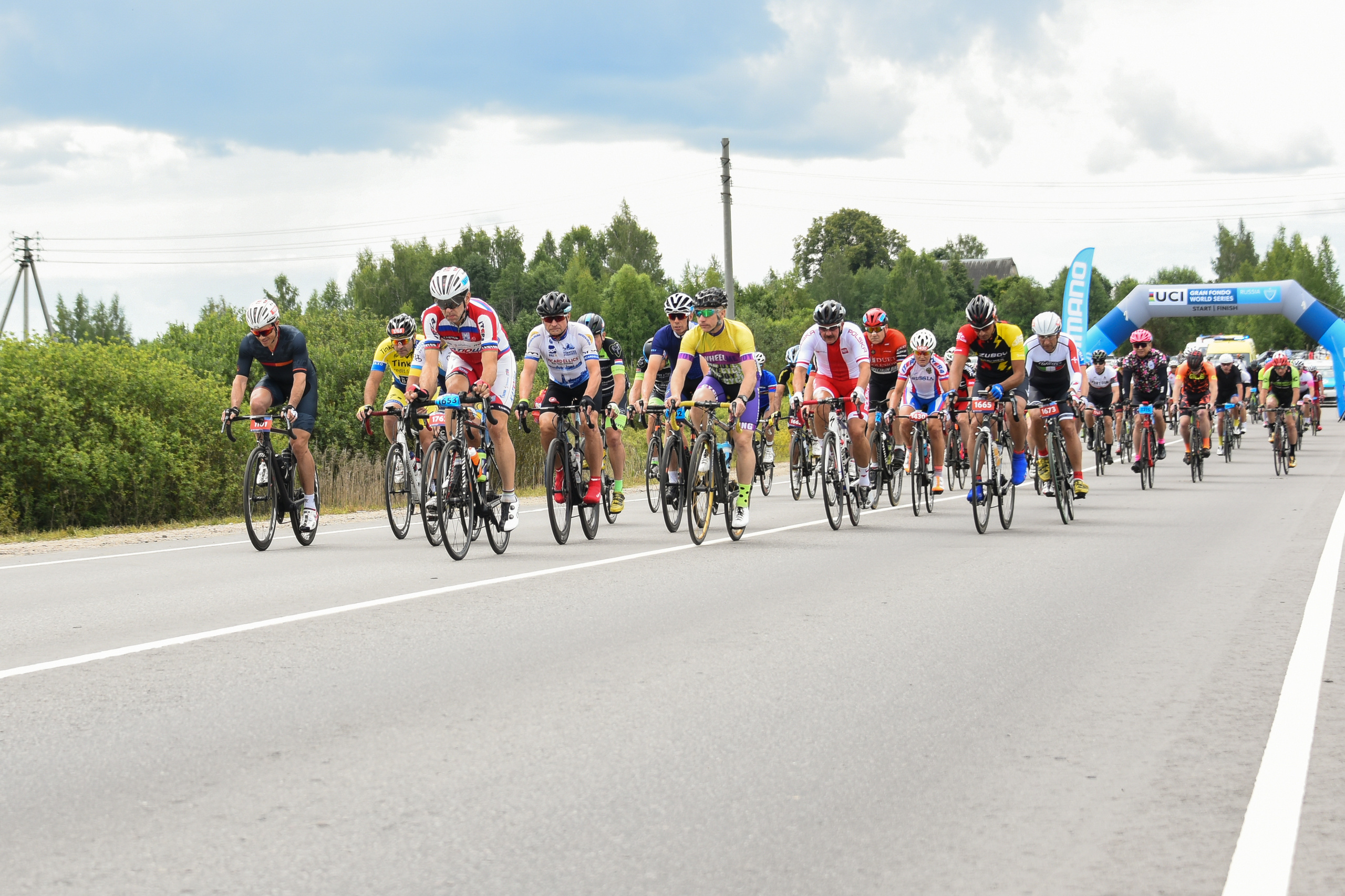 Велозаезд «Гран Фондо» в Волоколамске. Репортажный фотограф в Москве и Санкт-Петербурге Артем Лунев