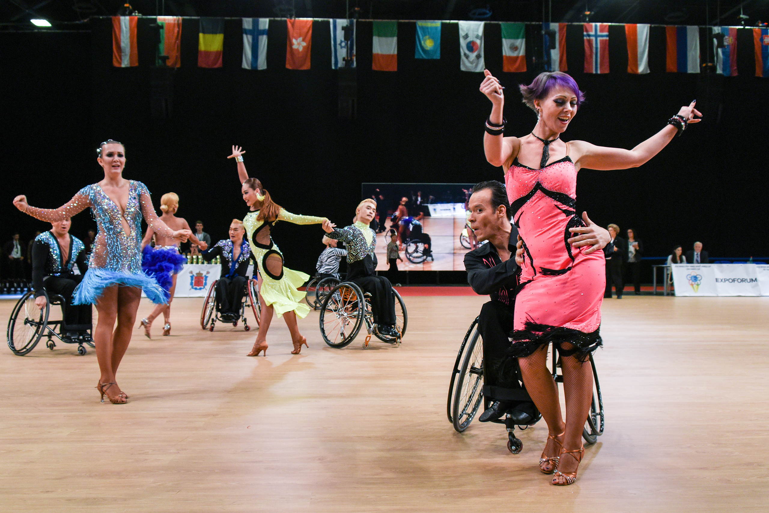 Кубок Континентов по танцам на колясках. Репортажный фотограф в Москве и Санкт-Петербурге Артем Лунев