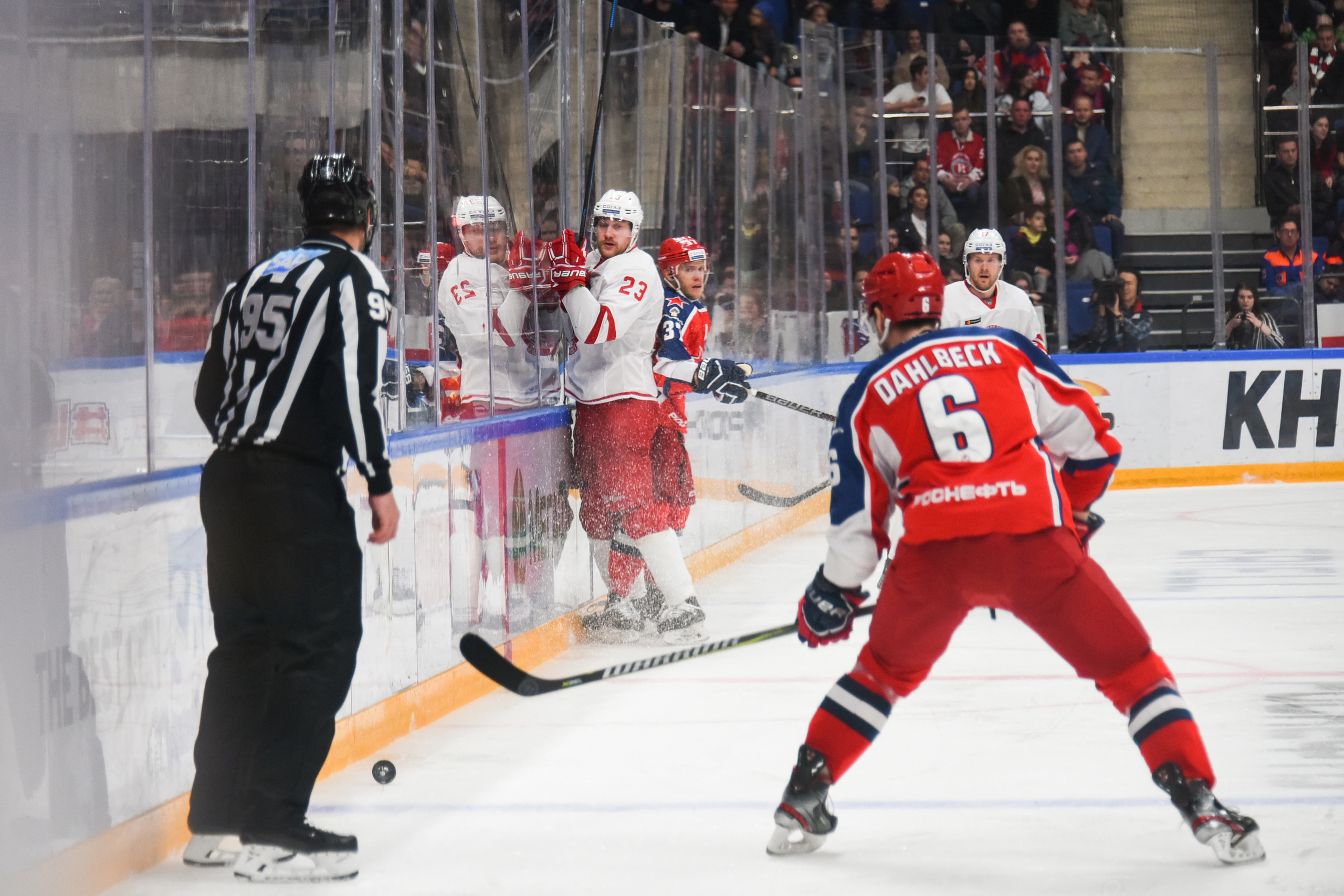 Матч чемпионата КХЛ — ЦСКА и «Витязь». Репортажный фотограф в Москве и Санкт-Петербурге Артем Лунев