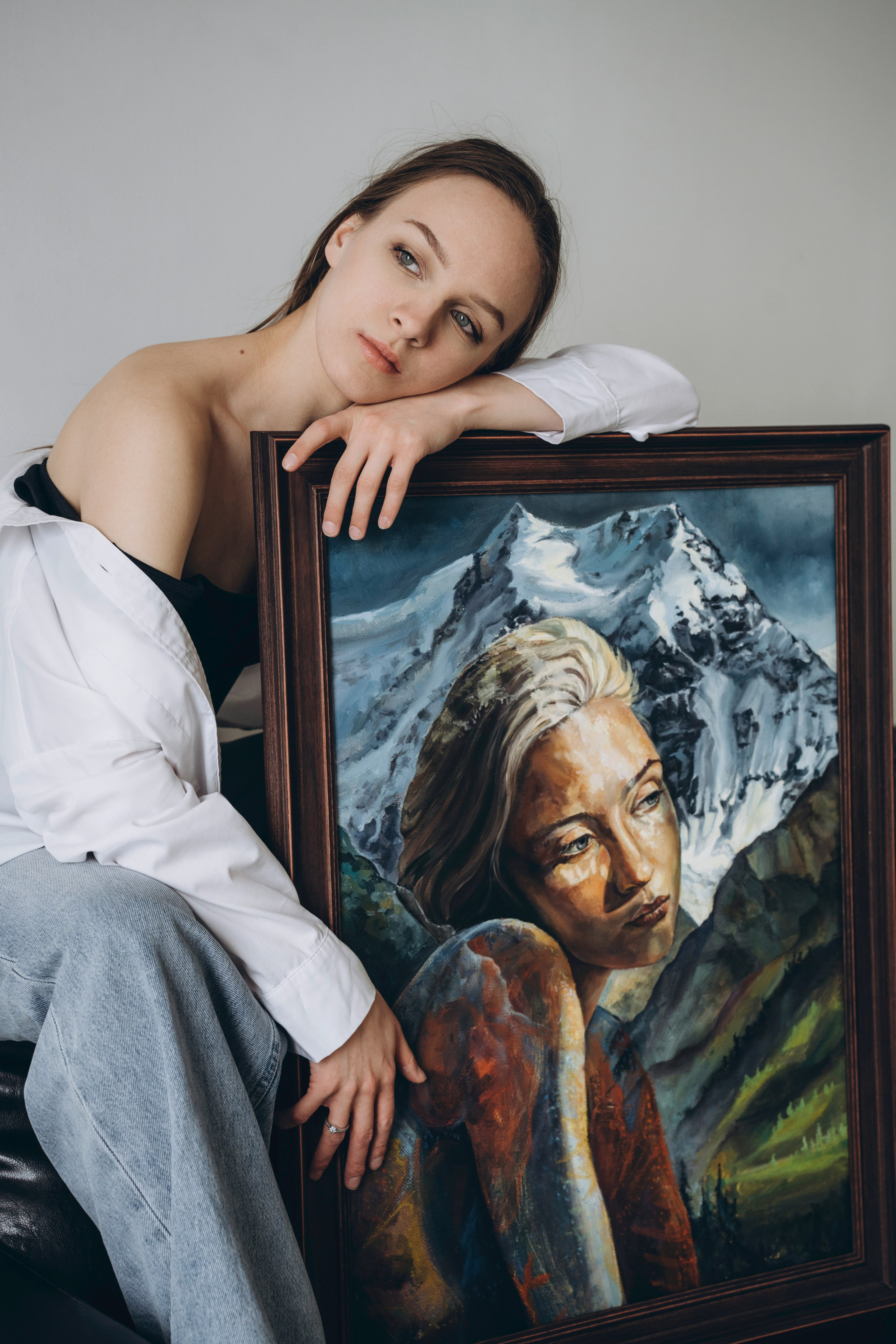 Женский портрет в студии. Фотограф в Ростове-на-Дону и по всему миру Веникова Ольга