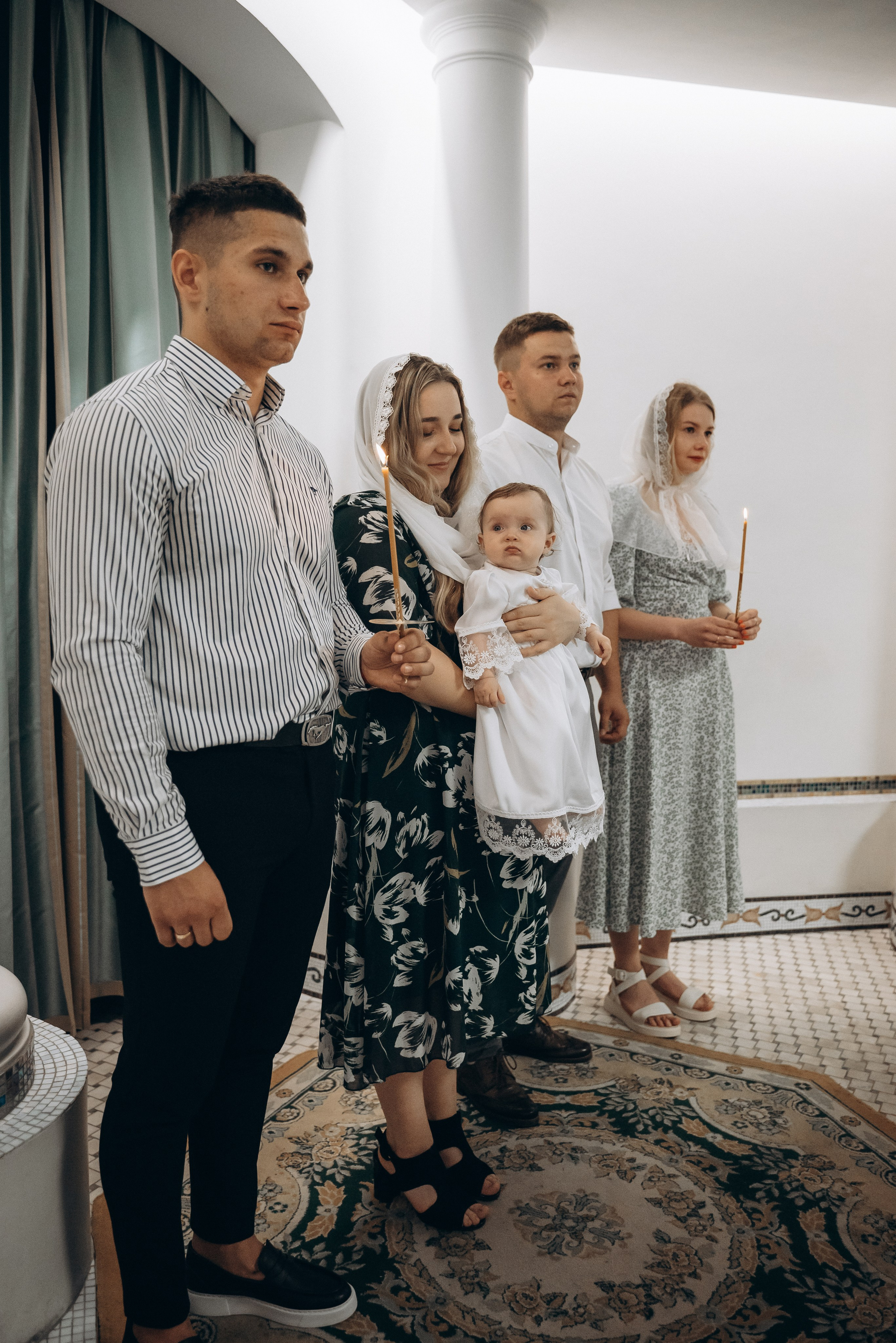 Крещение Варюши (Храм Святой Живоначальной Троицы). Семейный фотограф в Минске Дарья Дреко