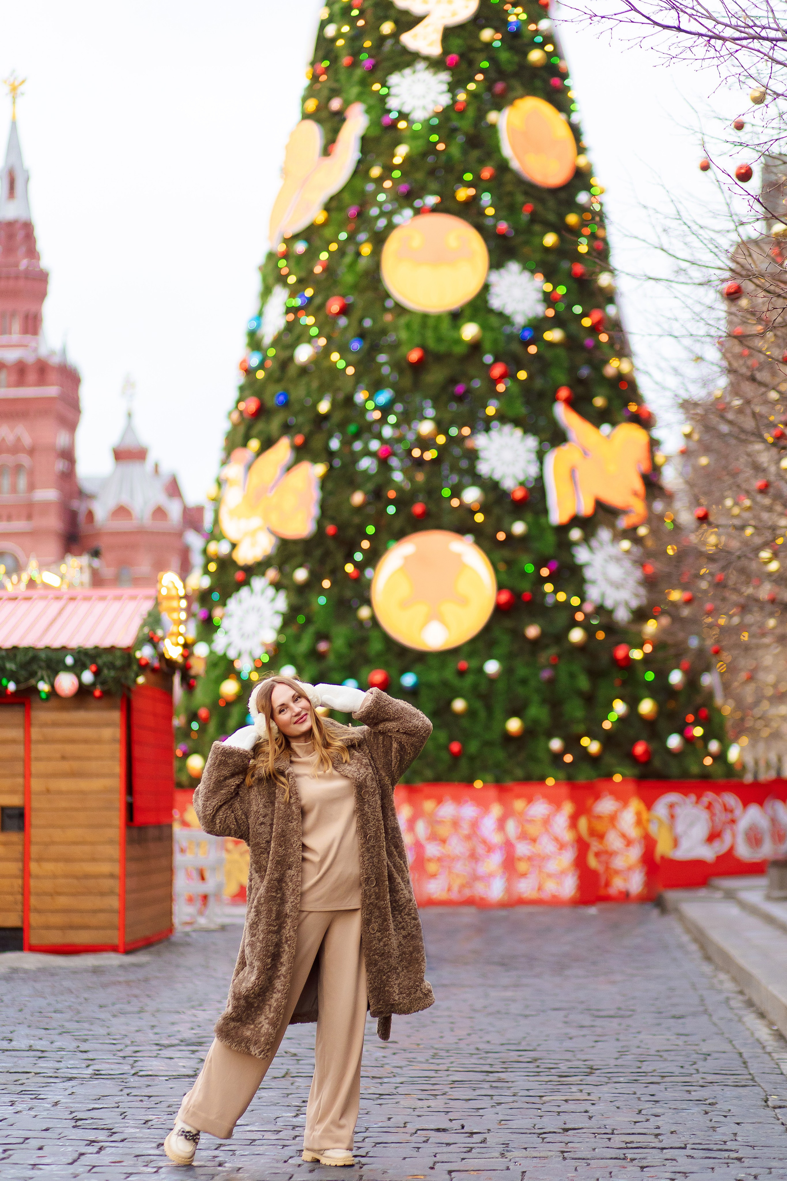 Фото прогулка Красная площадь. Семейный и детский фотограф в Москве Александра Мак