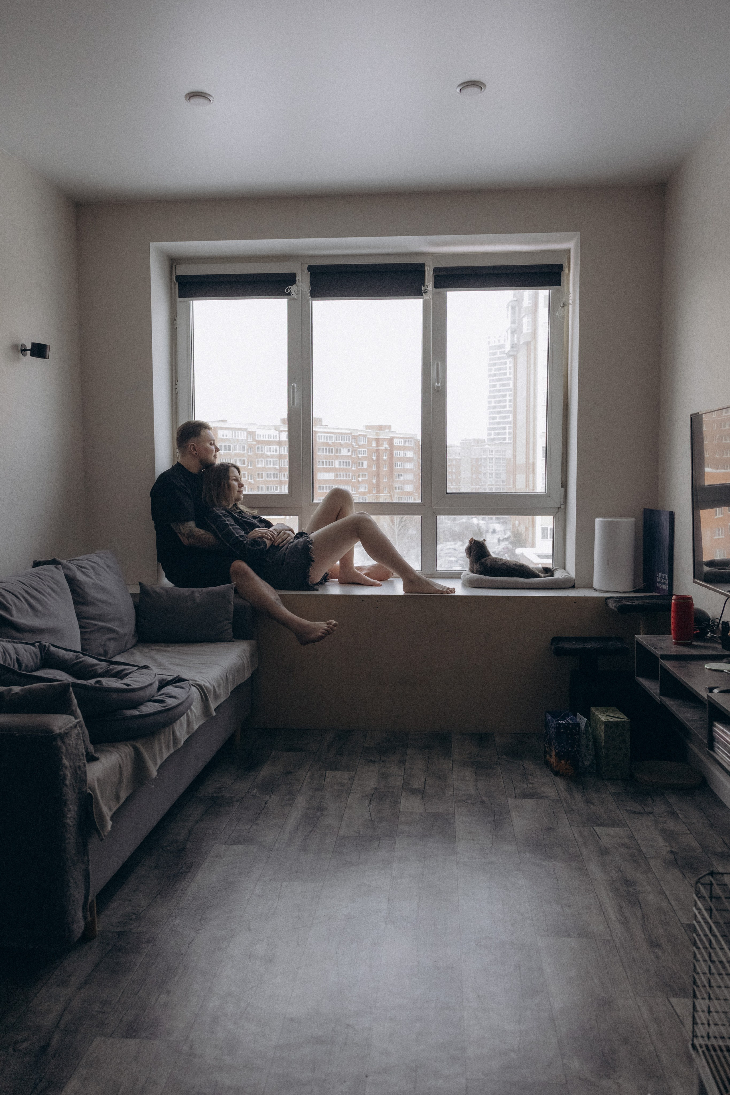 Домашняя lovestory. Семейный фотограф в Санкт-Петербурге Екатерина Васильева