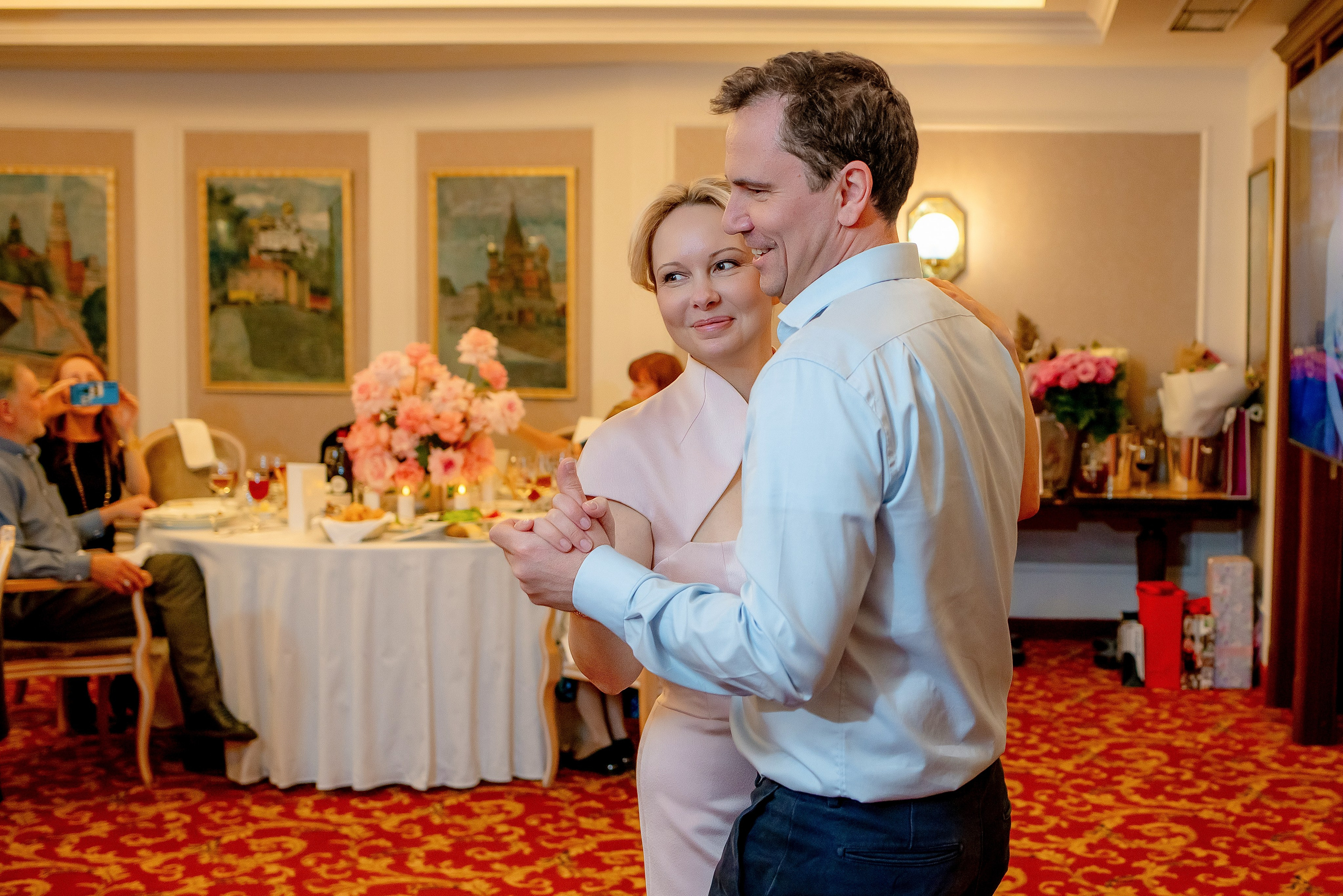 Семейное торжество в гостинице Балчуг. Фотограф и режиссер Московко Екатерина