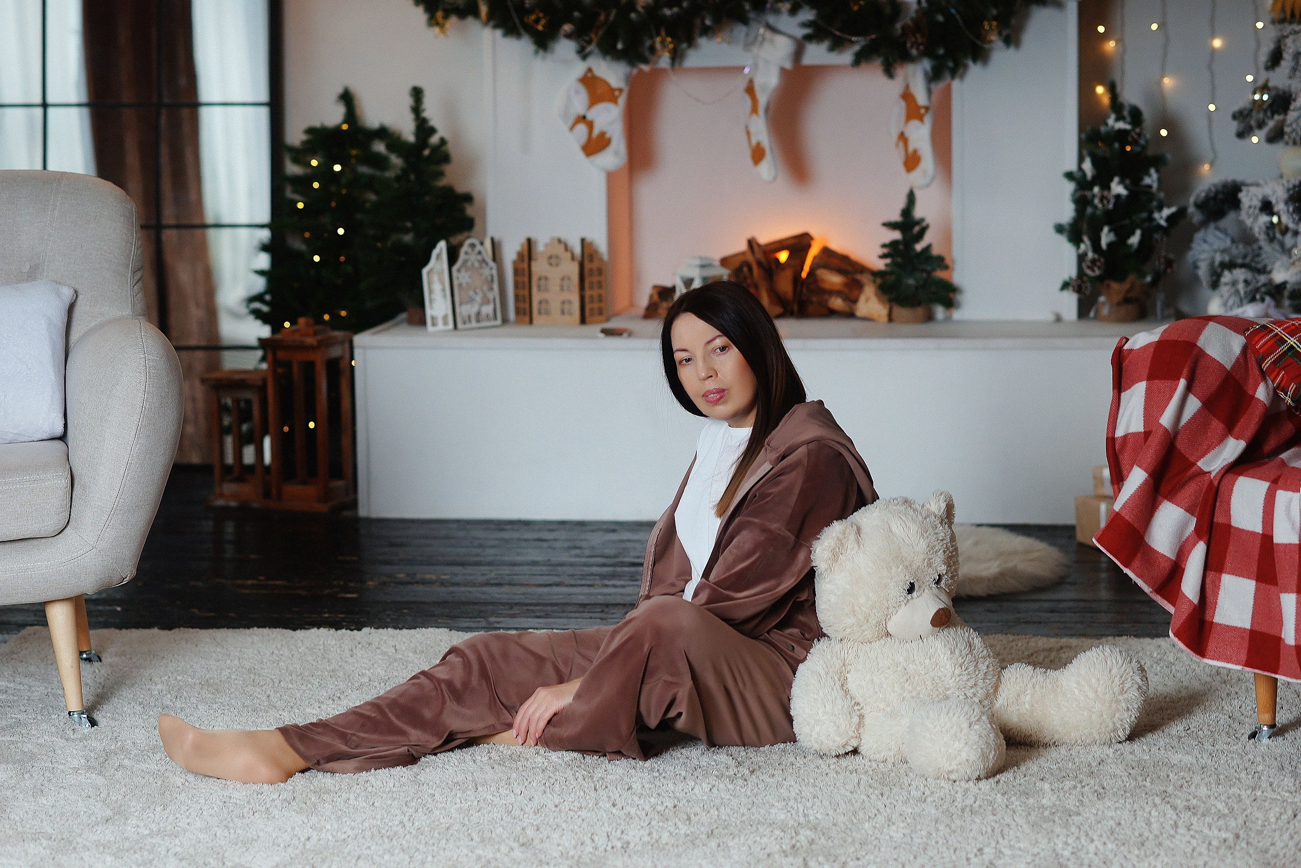 Студийная съёмка с Ольгой. Семейный фотограф г. Новокузнецк Юлия Машникова