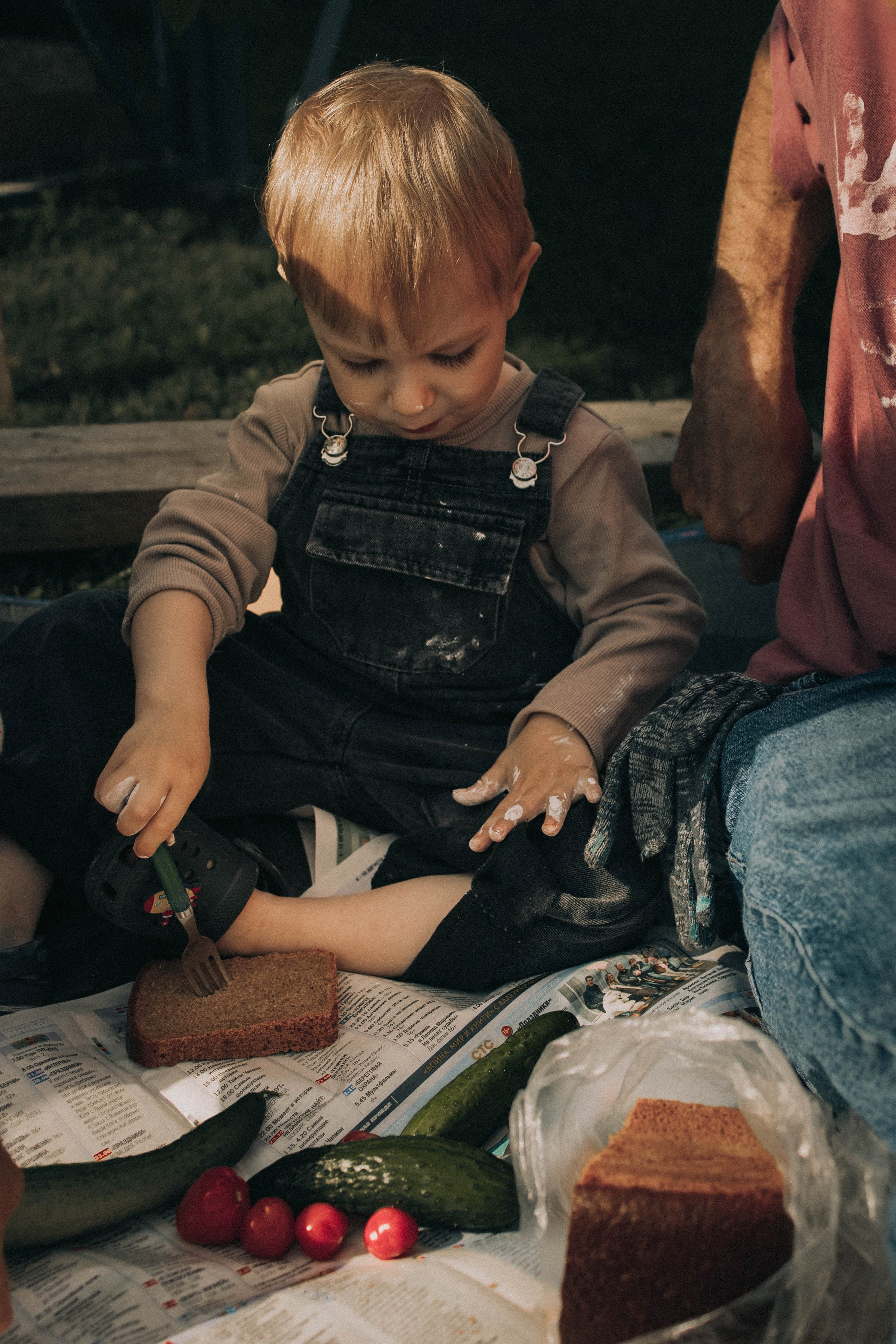Стройка с дедом. Фотограф lifestylе в Москве Пшеничная Анастасия
