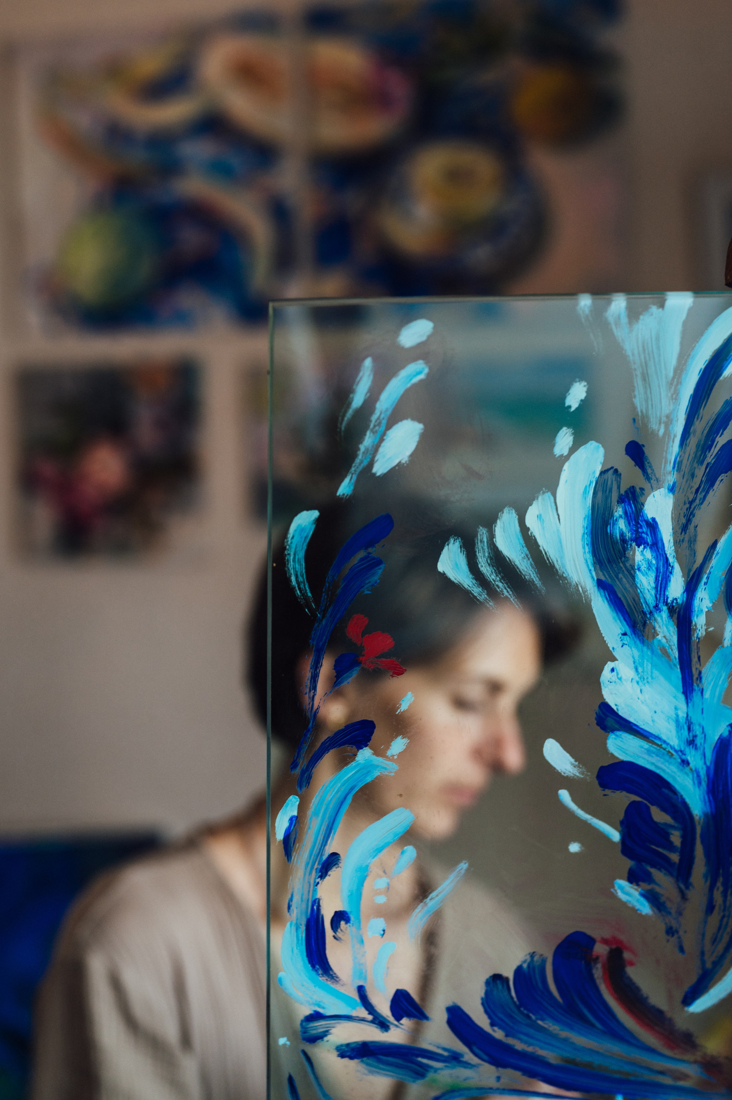 Анастасия. Фотосессия для художницы. Мария Кобзева, фотограф в Ялте, Крым