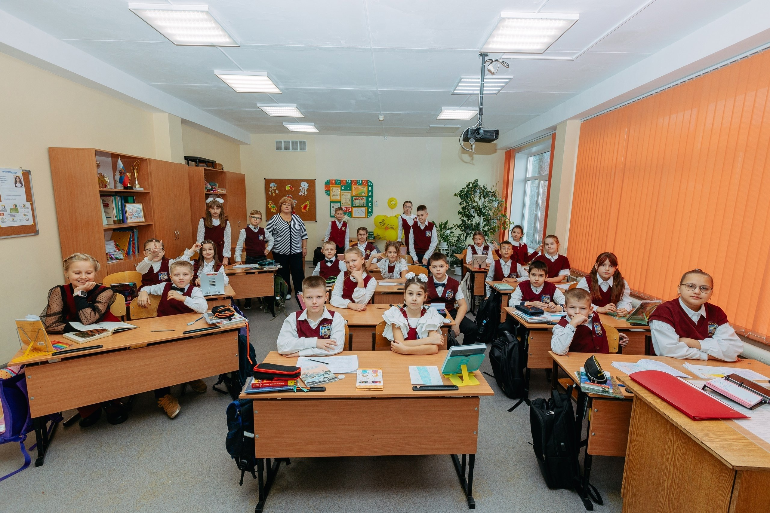 Младшая школа (съемки в рамках выпускных альбомов). Фотограф Екатерина Головатюк, Железногорск Красноярского края