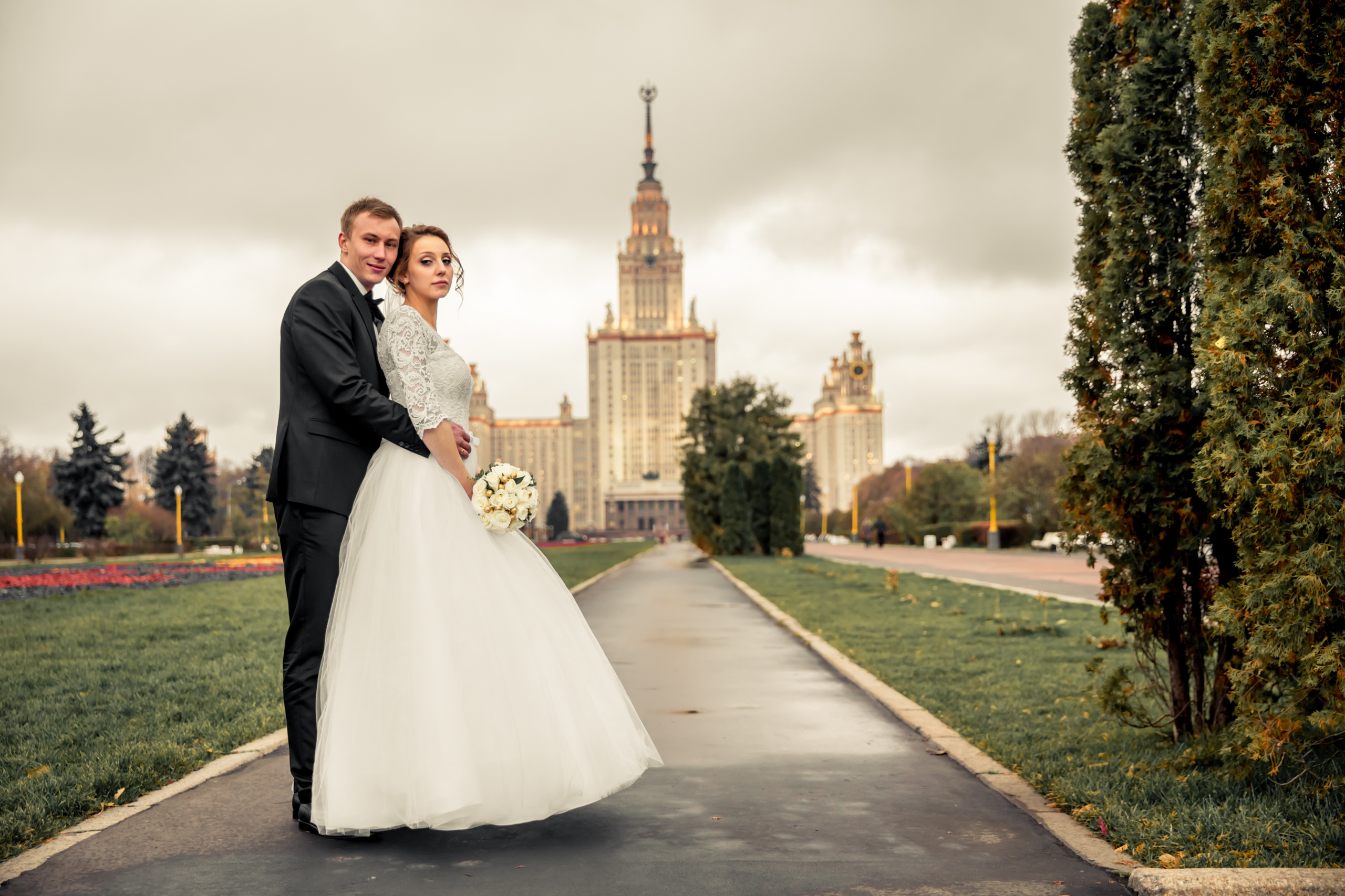 Олег и Анастасия. Свадебный и студийный фотограф в Москве Андрей Сопрано