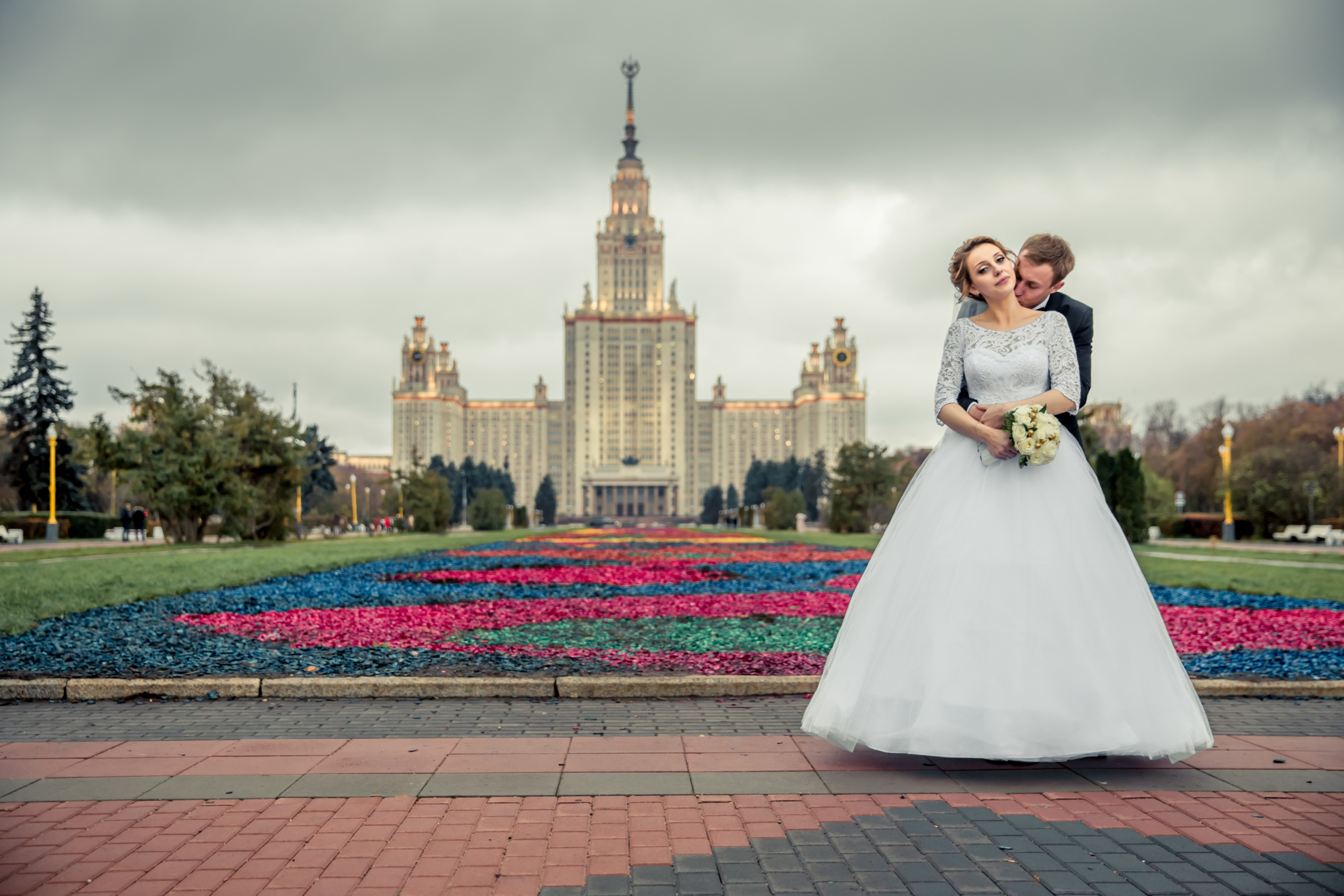 Олег и Анастасия. Свадебный и студийный фотограф в Москве Андрей Сопрано