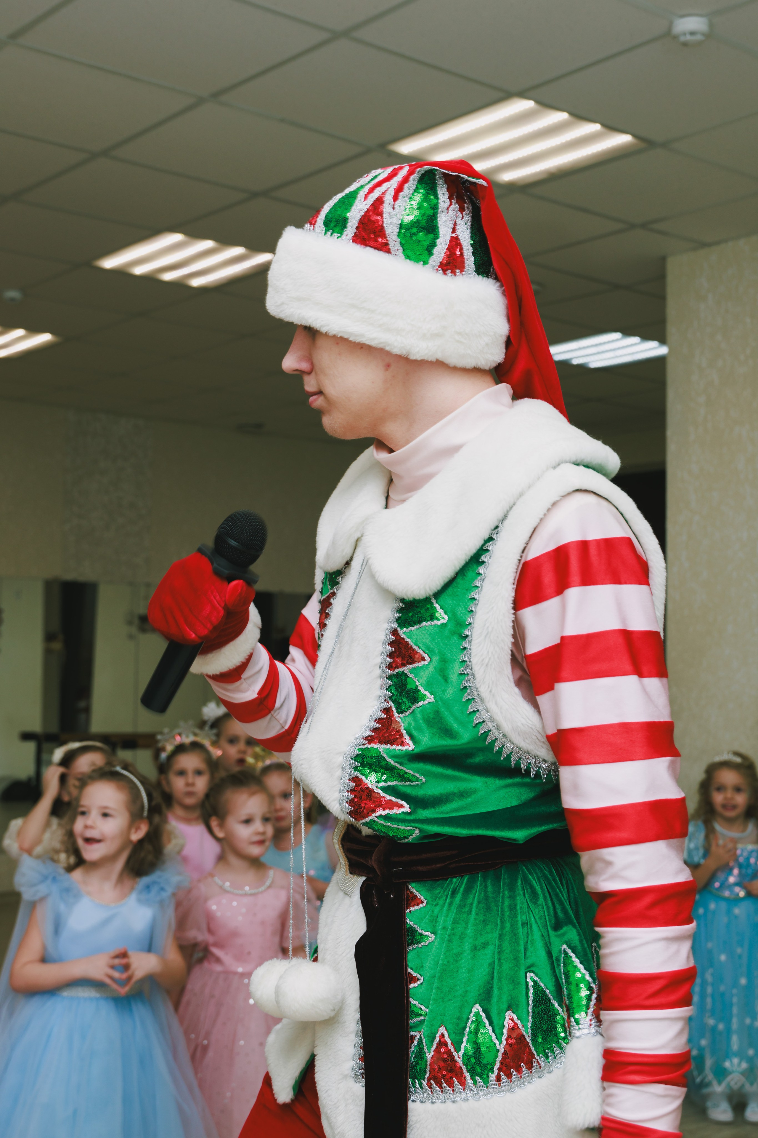 Новогодний утренник в детском танцевальном коллективе. Фотограф Воронеж, Новая Усмань Мария Бублик