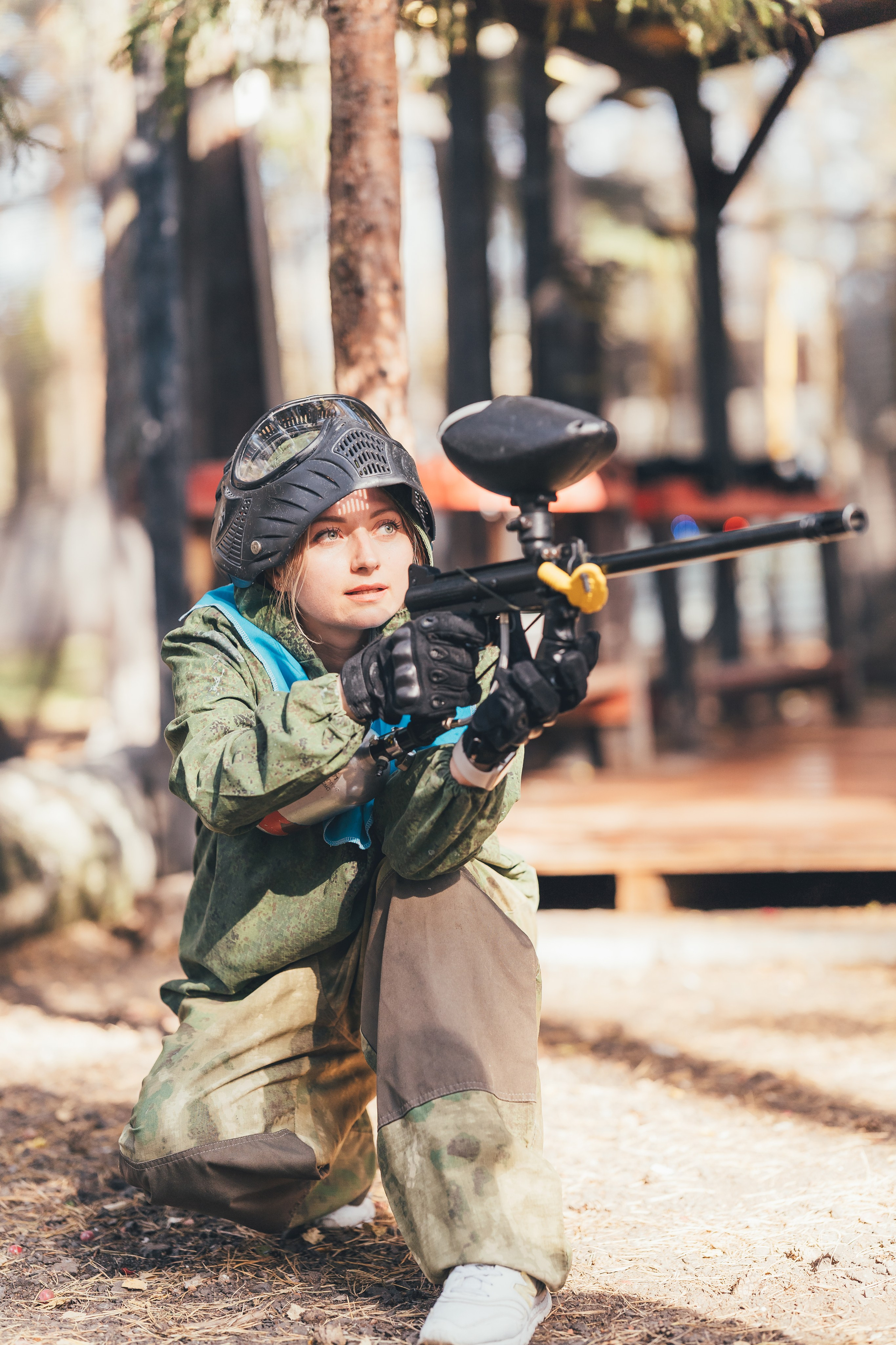 Пейнтбол, Лосино-Петровский, клуб Сова. Наталья Дукалова фотограф Щелково Королев Пушкино Москва Балашиха