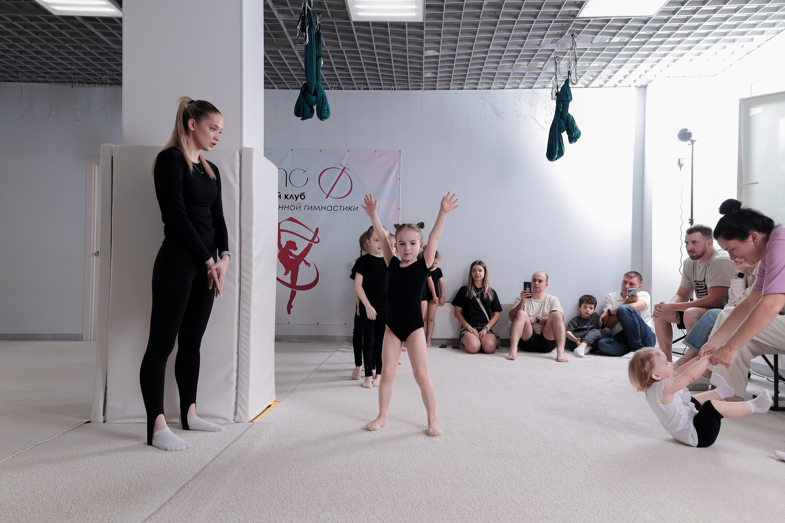 Открытый урок гимнастика. Фотограф Надршина Лилия