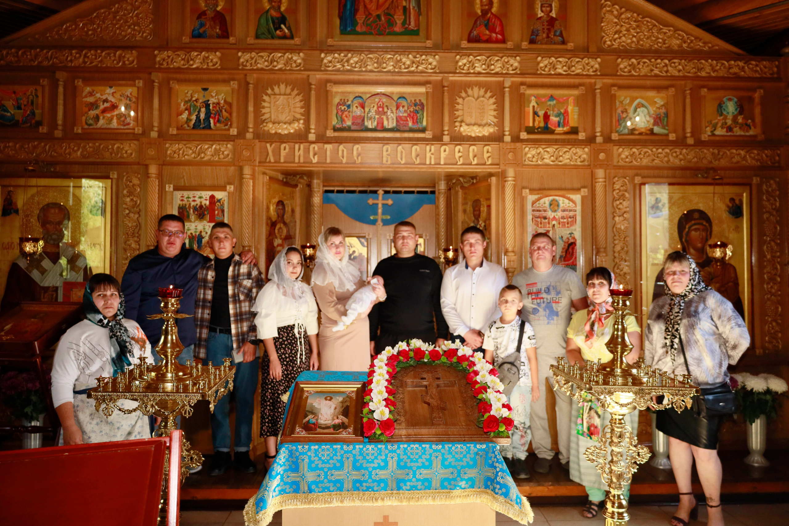 Таинство крещения Глеба г. Шахты. Свадебный фотограф ростовская область