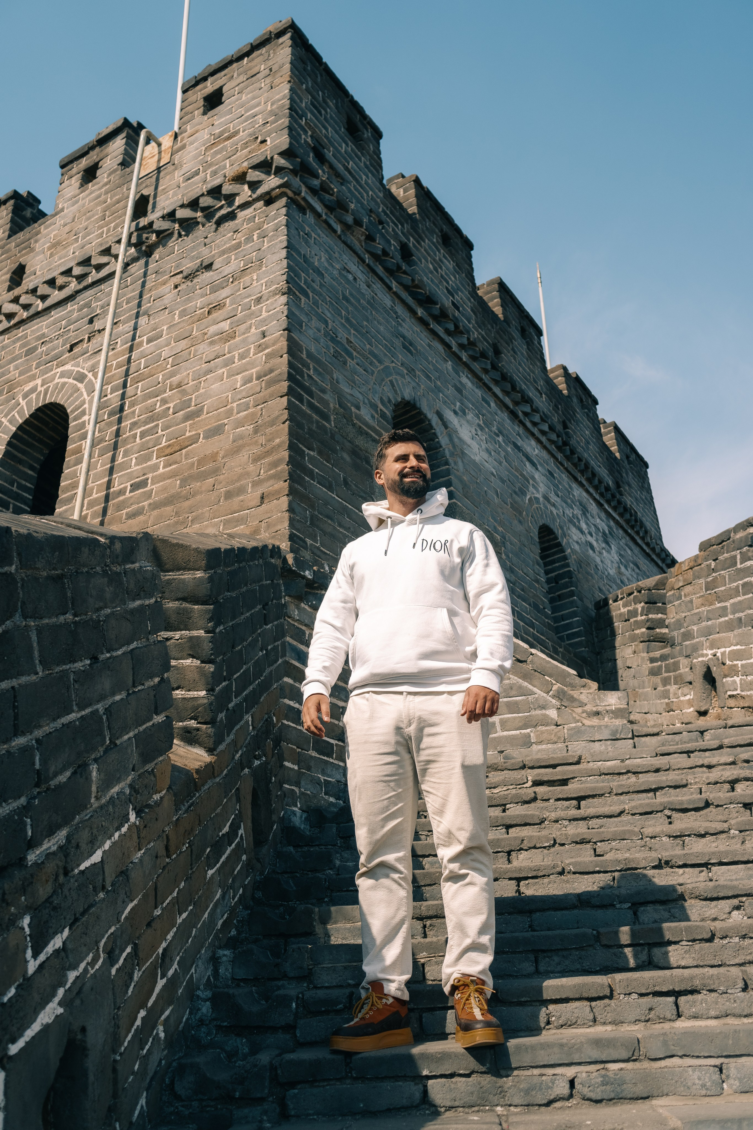 Photoshoot on the Great Wall of China