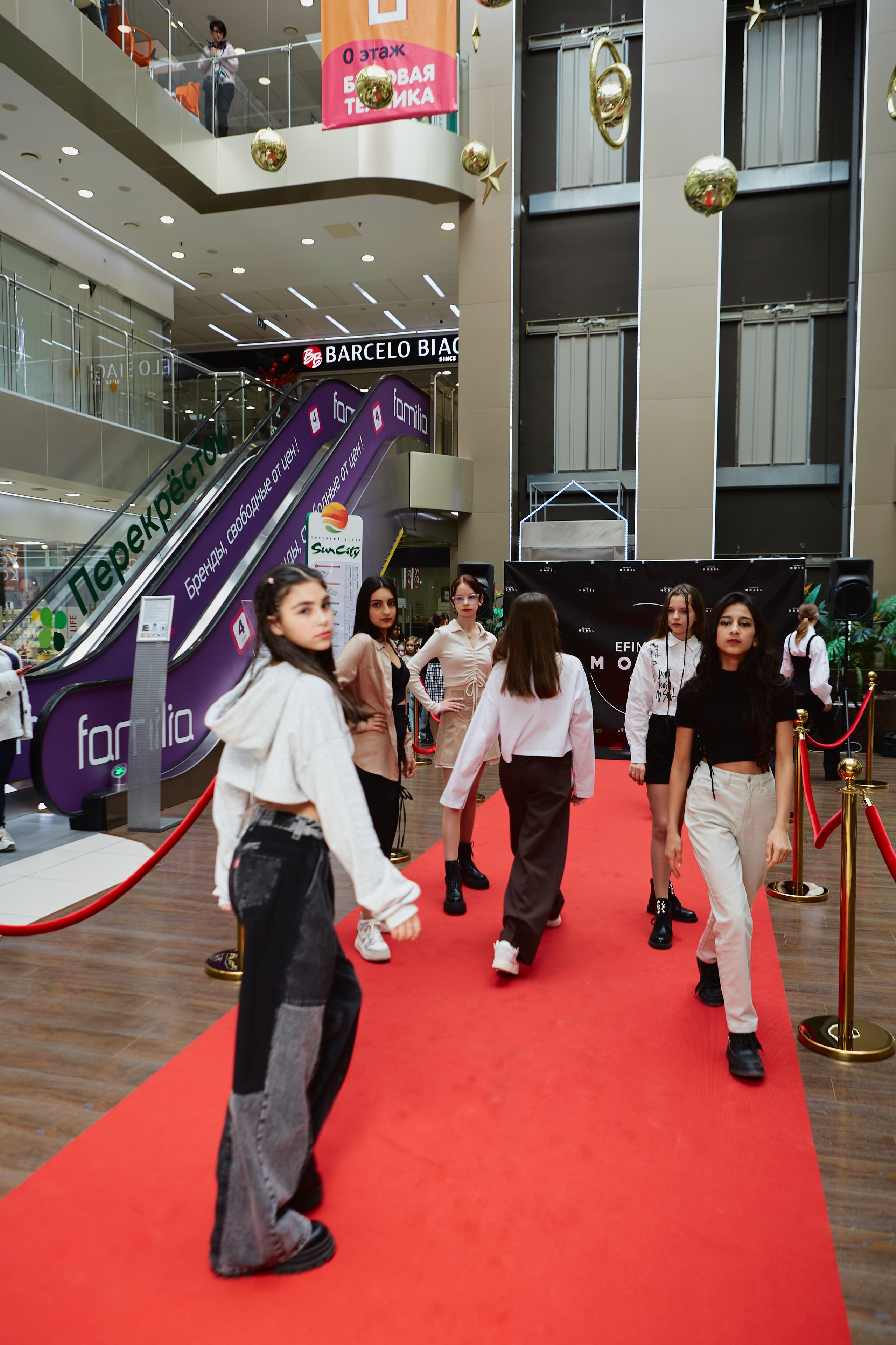 FASHION SHOW ТЦ Sun City. Efimova Model Agency