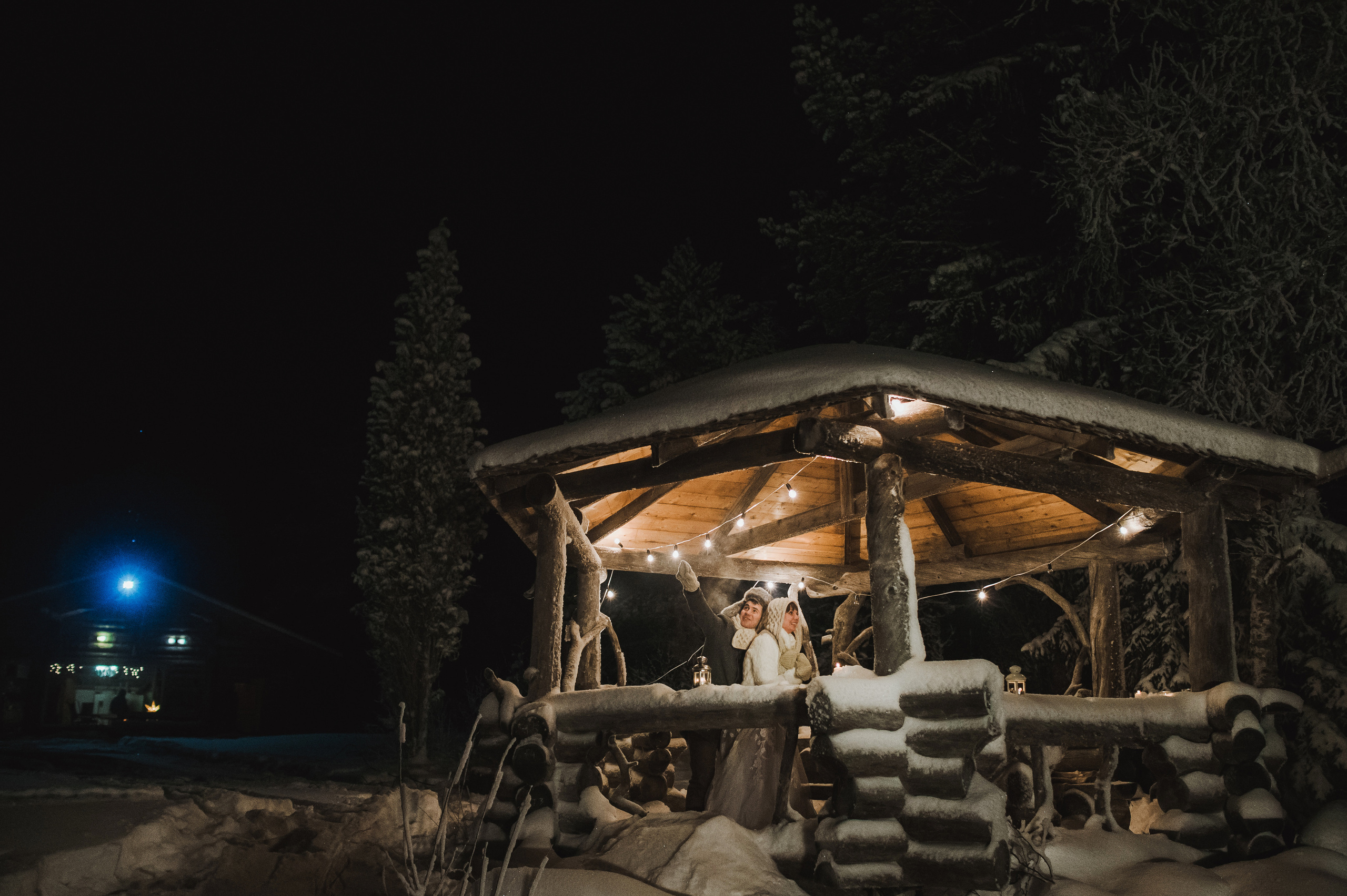 Зимняя история в Карелии. Свадебный фотограф в Петрозаводске Сергей Кокорев