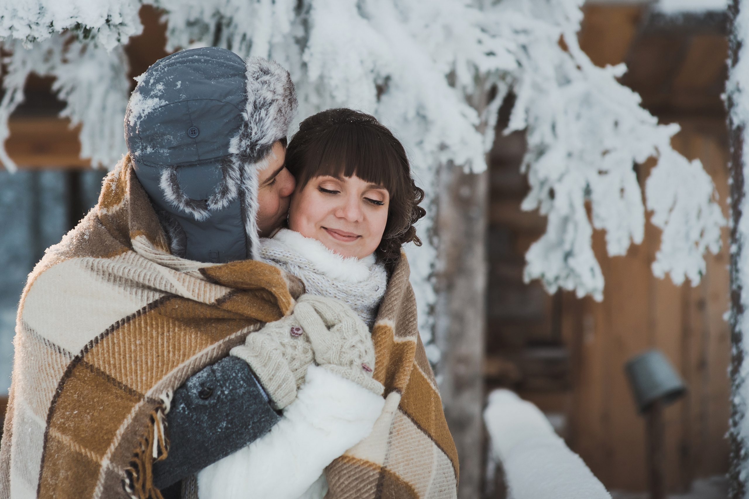 Зимняя история в Карелии. Свадебный фотограф в Петрозаводске Сергей Кокорев