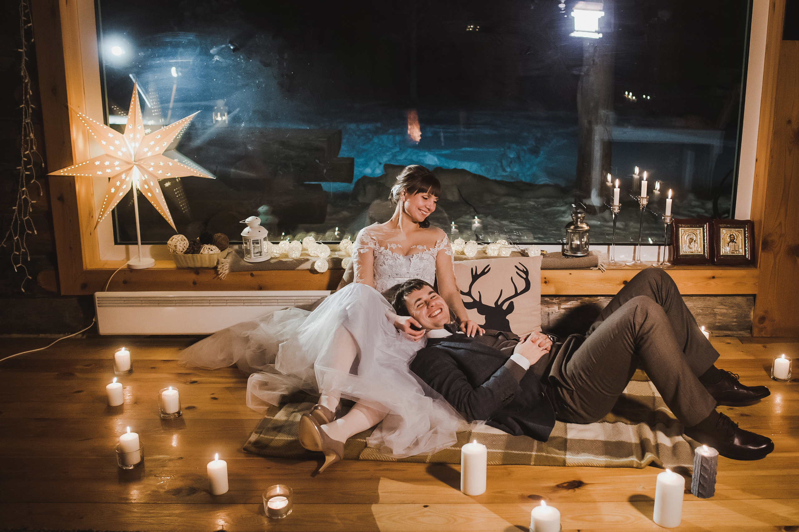 Зимняя история в Карелии. Свадебный фотограф в Петрозаводске Сергей Кокорев