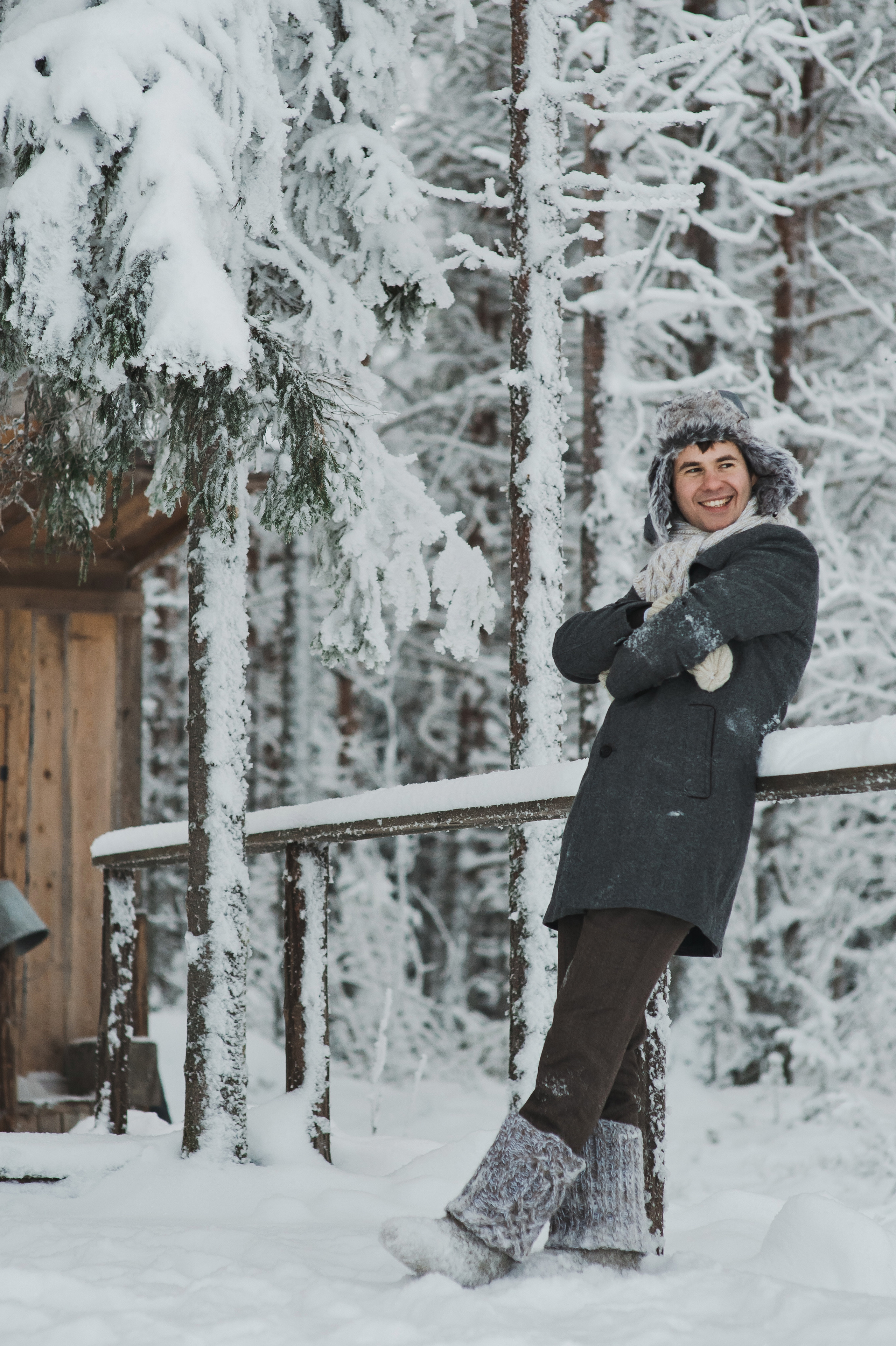 Зимняя история в Карелии. Свадебный фотограф в Петрозаводске Сергей Кокорев