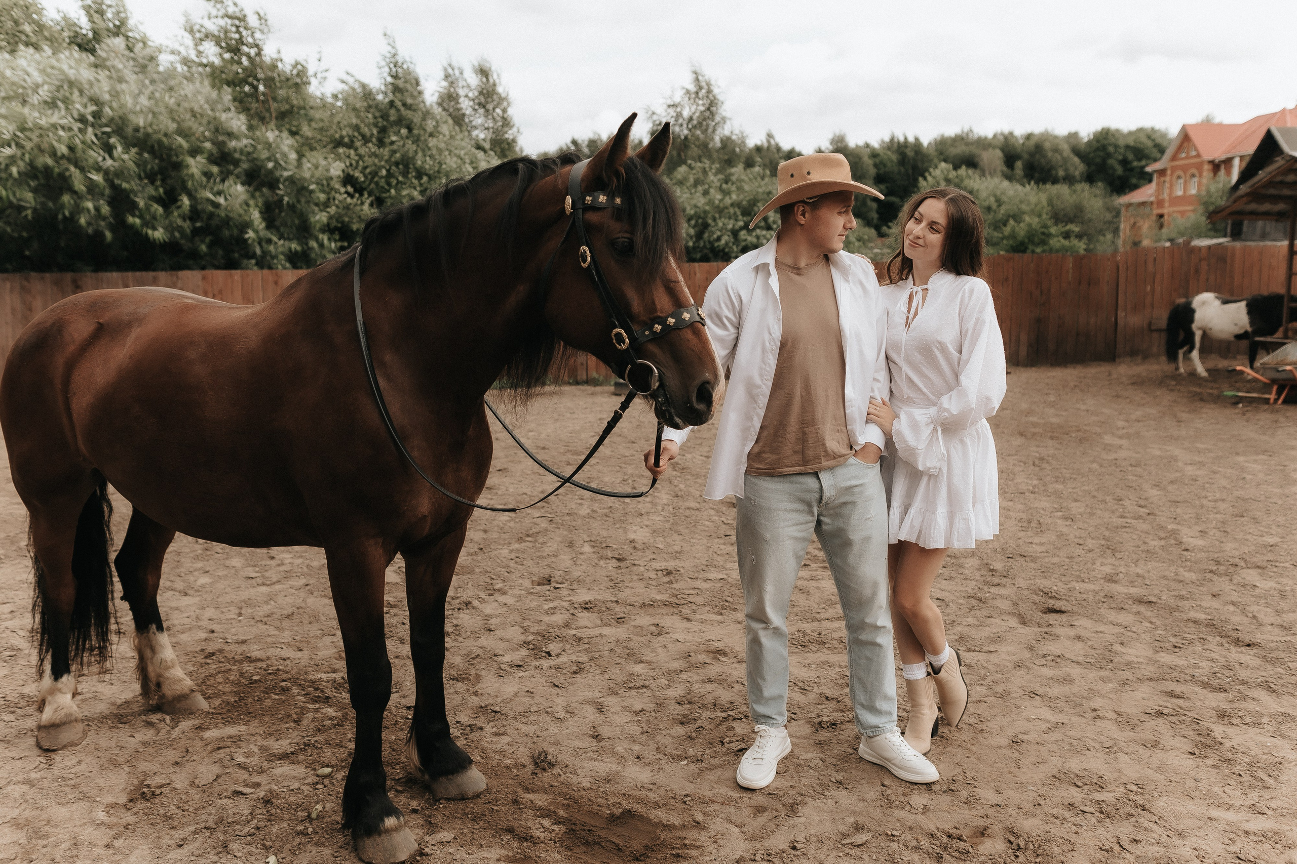 Love Story с лошадьми. Свадебный фотограф Пермь