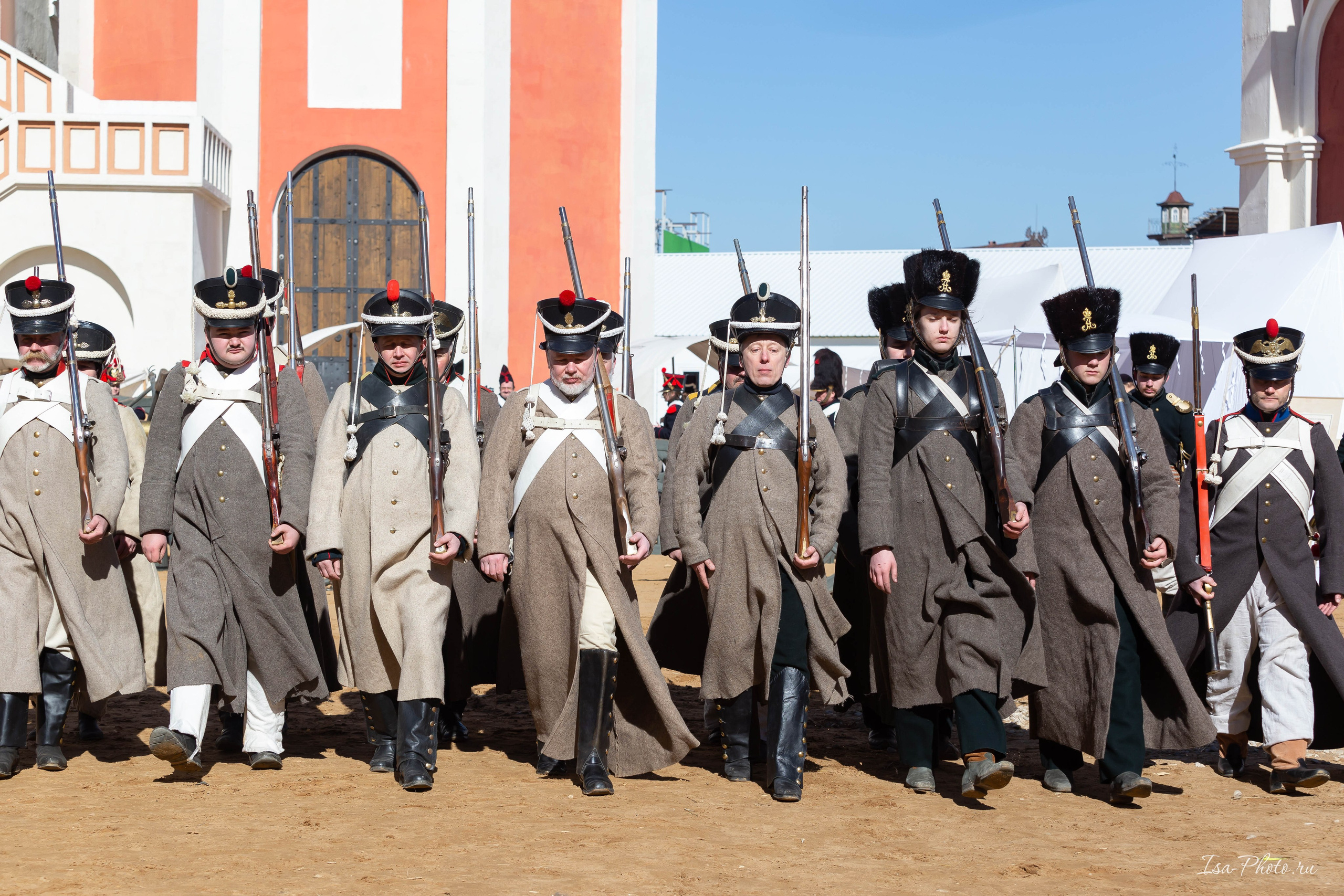 Реконструкция сражения 1812 года. Репортажный фотограф в Москве