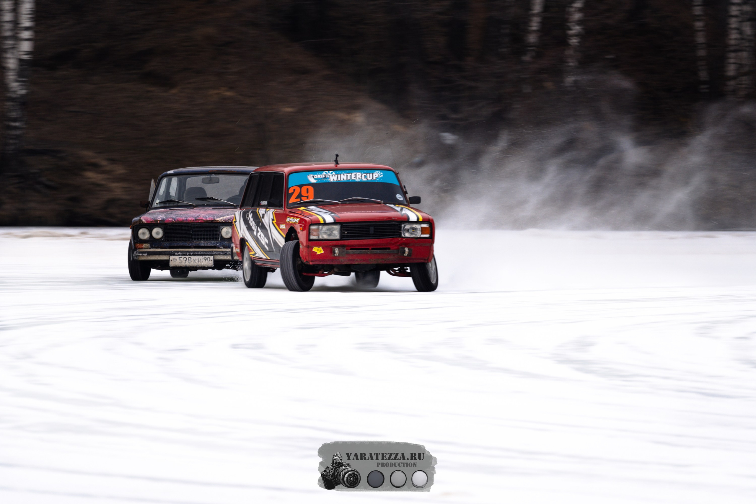 Тренировочный день на ледовой трассе. Yaratezza production